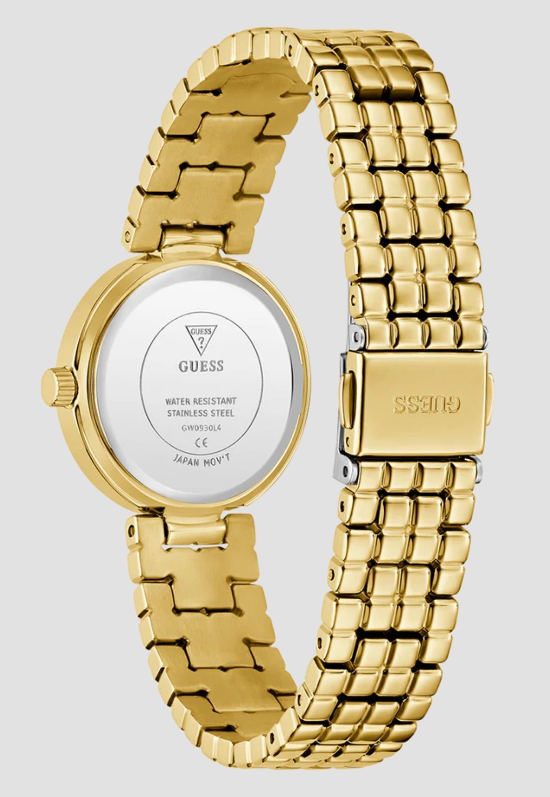 Relógio Redondo Analógico Azul e Dourado Dourado 7