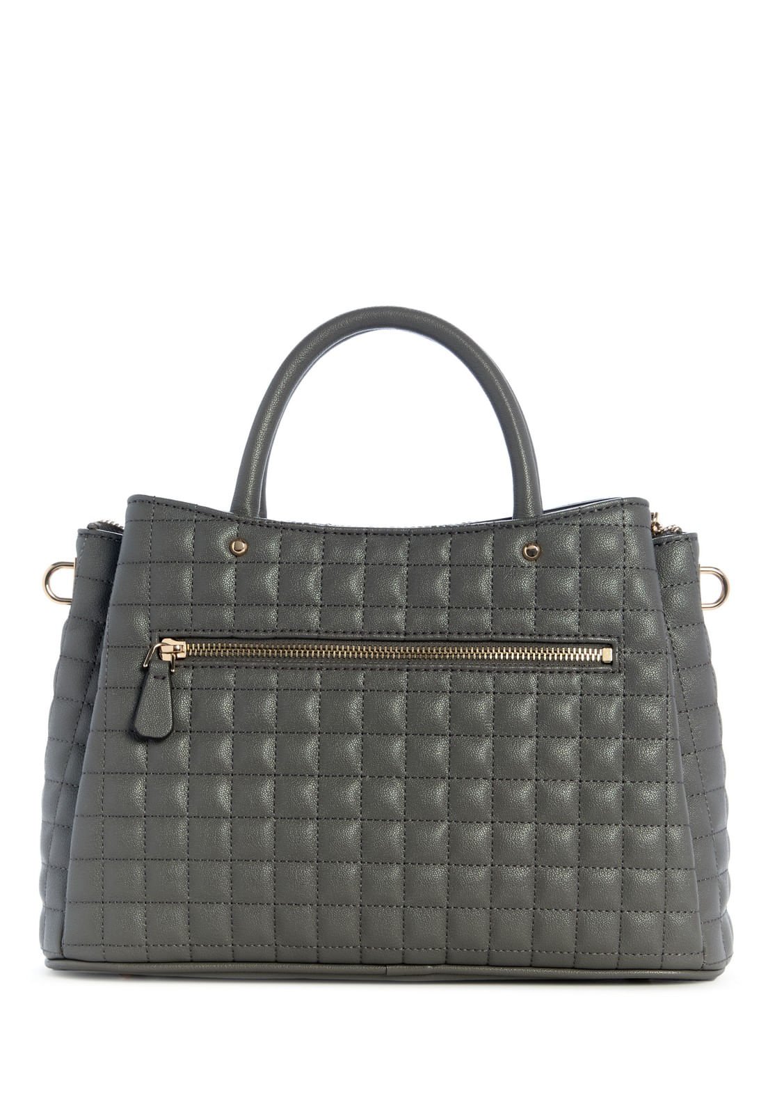 Bolsa Nadira Girlfriend Satchel Azul Cinzentado Grafite 3