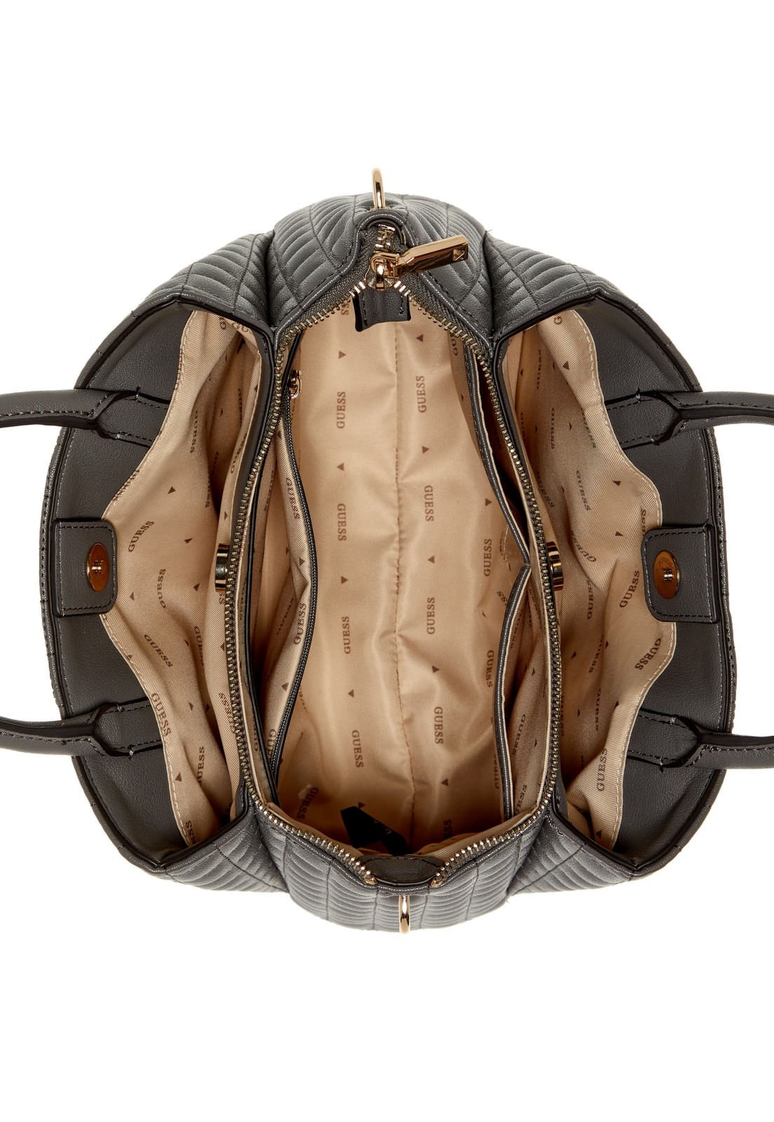 Bolsa Nadira Girlfriend Satchel Azul Cinzentado Grafite 4