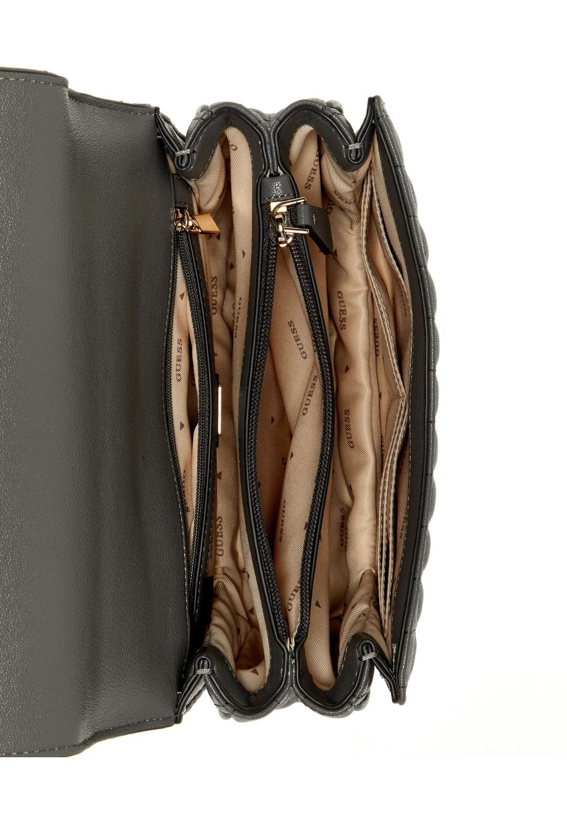 Bolsa Nadira Convertible Xbody Flap Azul Cinzentado Grafite 4