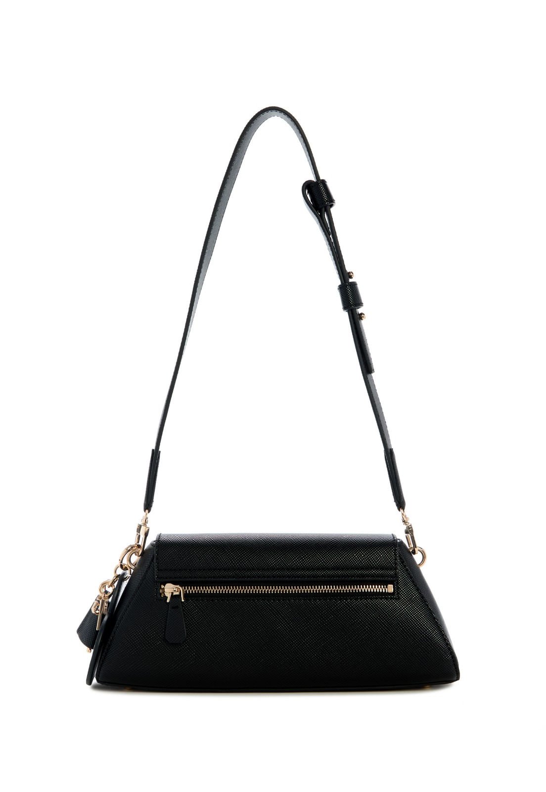 Bolsa Bolena Flap Shoulder Bag Preto Preto 3
