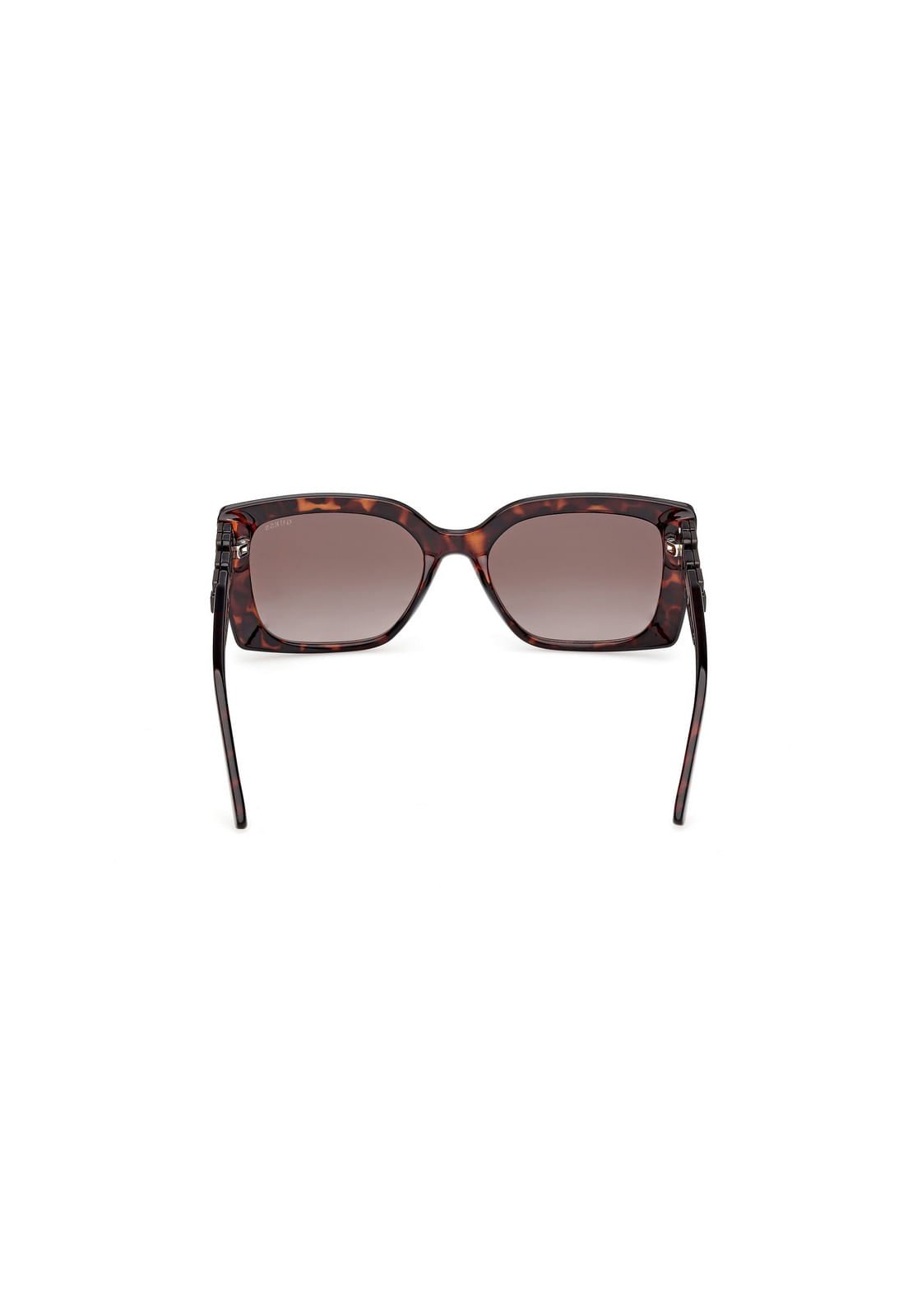 Óculos de Sol Retangular Acetato Tartaruga Marrom 4