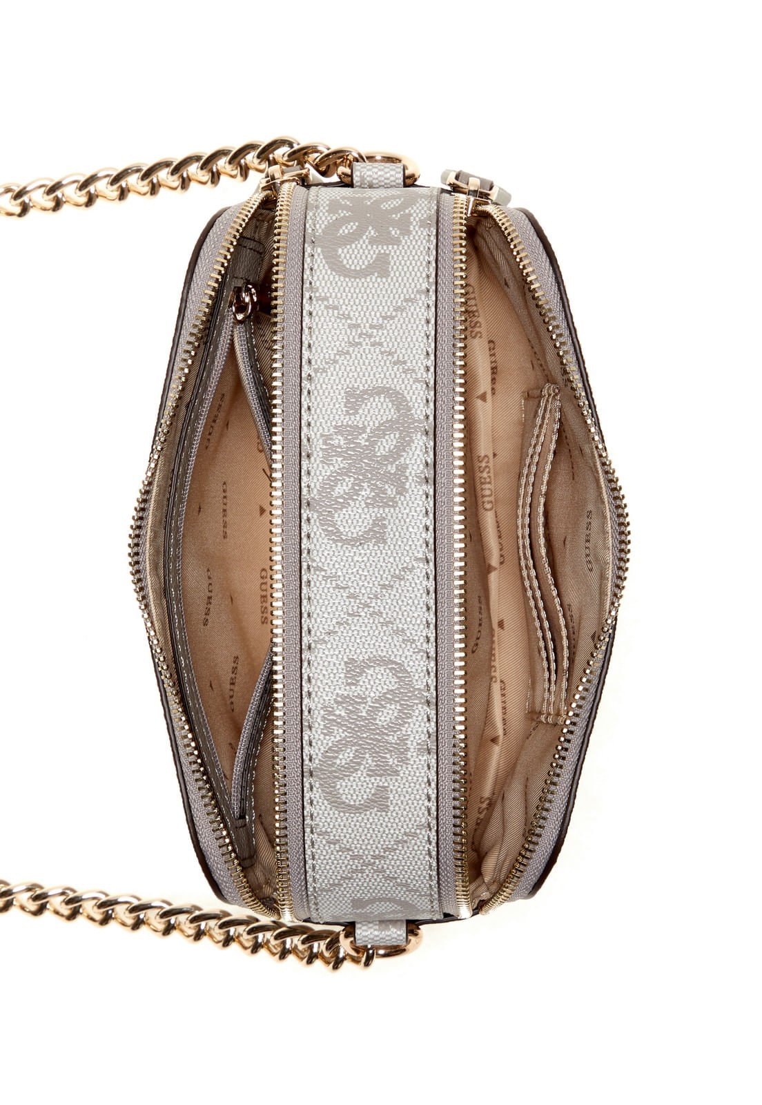 Bolsa Noelle Ii Camera Crossbody Nude Bege 4