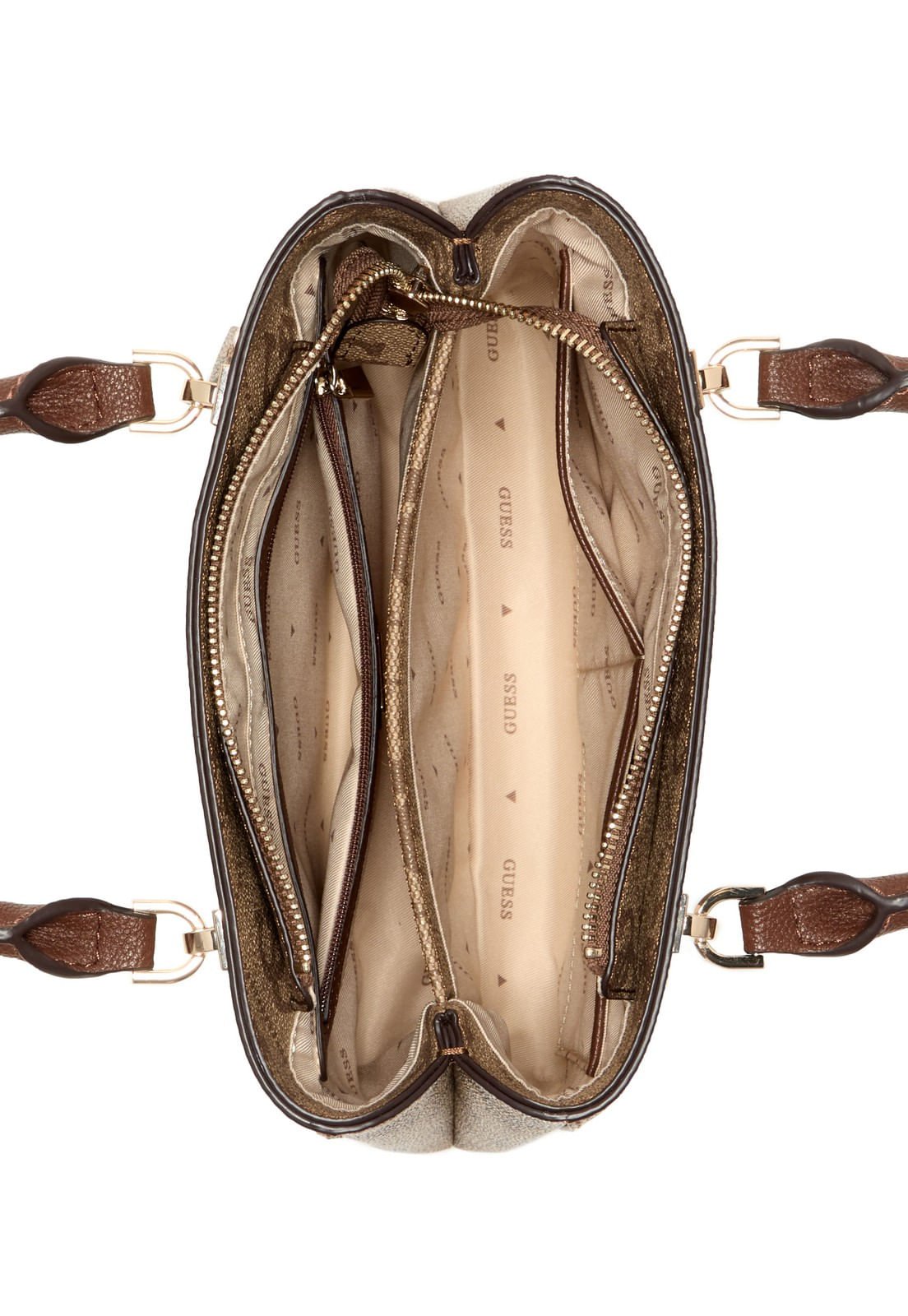 Bolsa Noelle Small Satchel Bege Bege 4