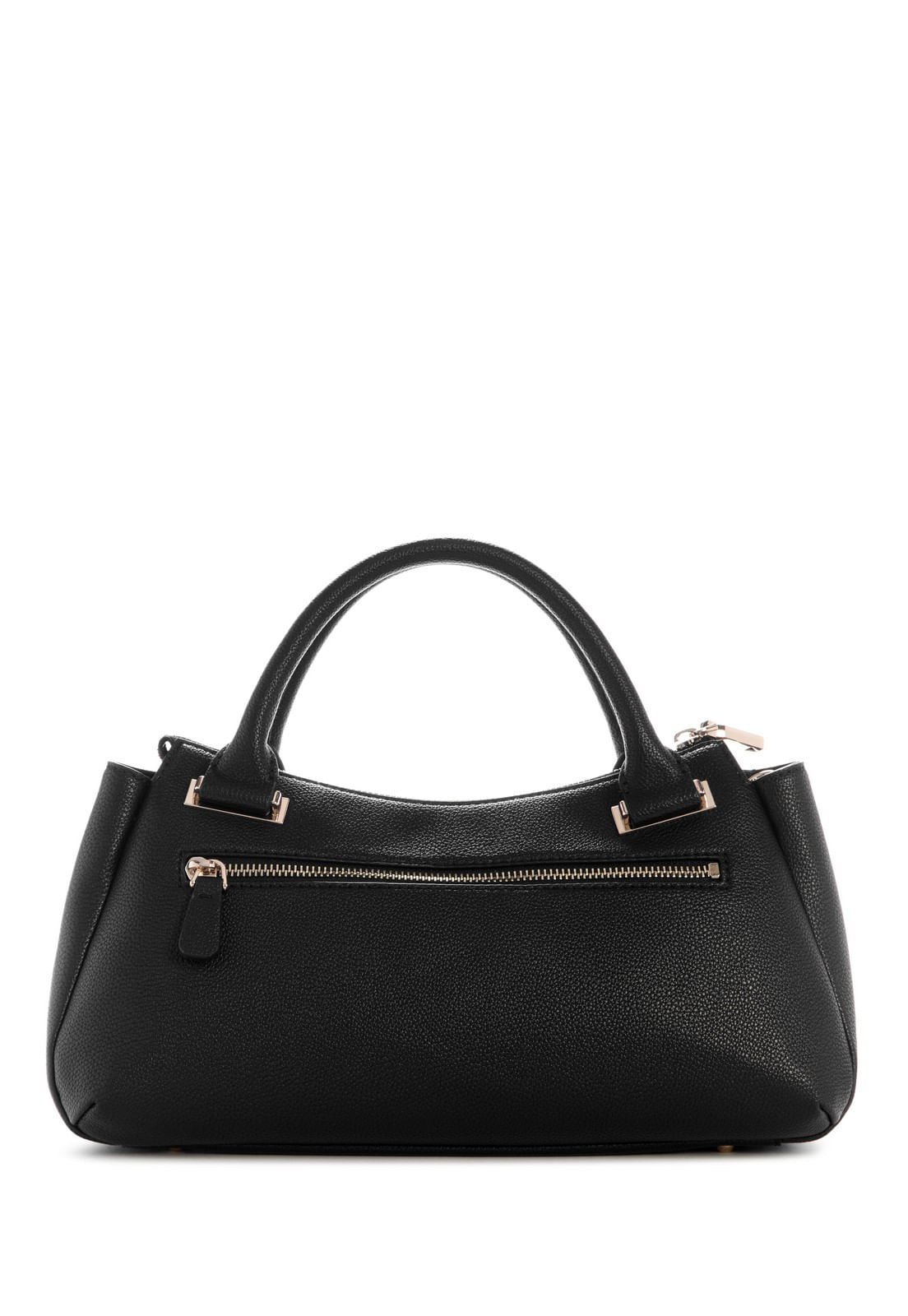 Bolsa Evie Triple Comp Satchel Preto Preto 3