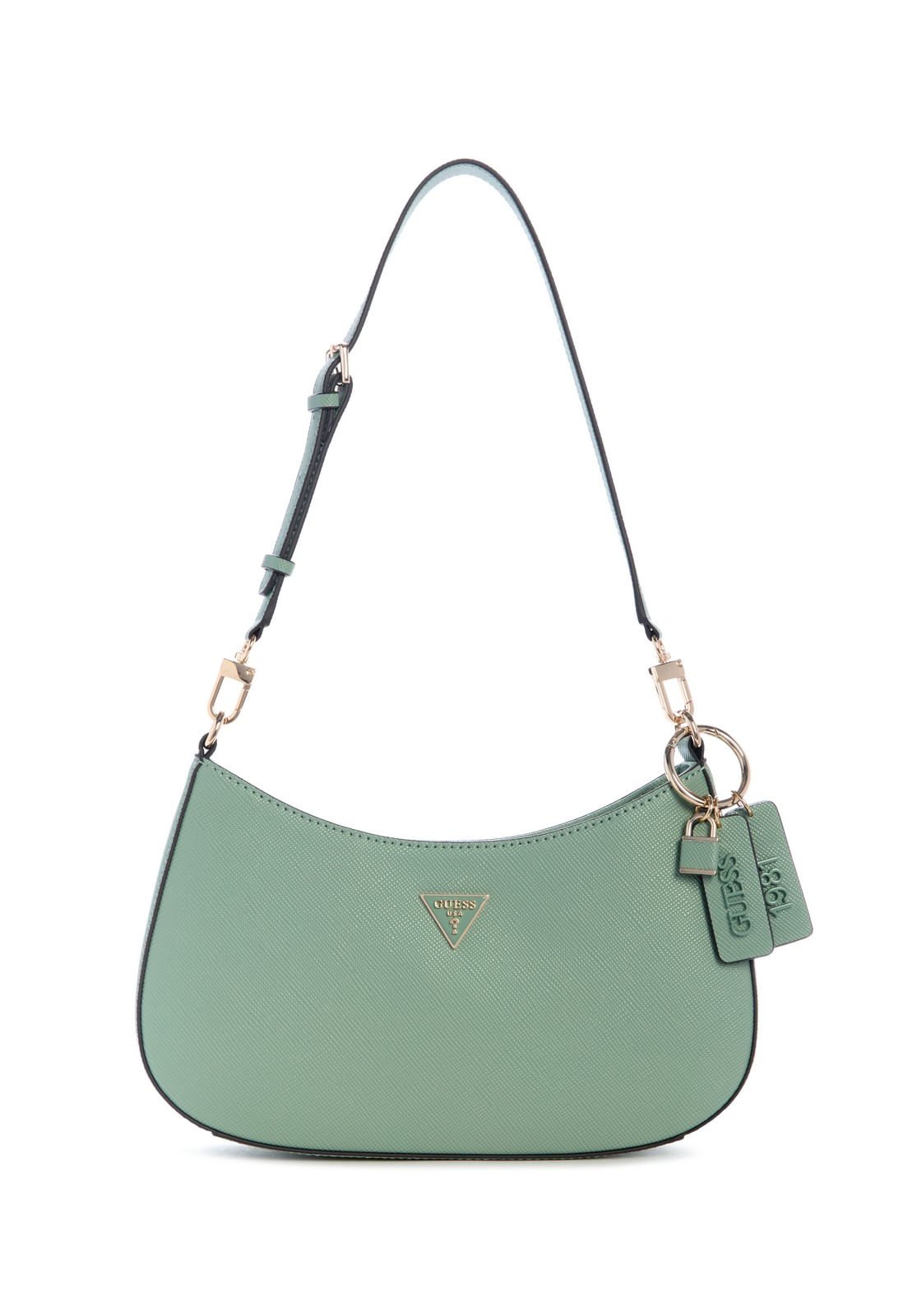 Bolsa Noelle II Top Zip Shoulder Bag Verde Claro