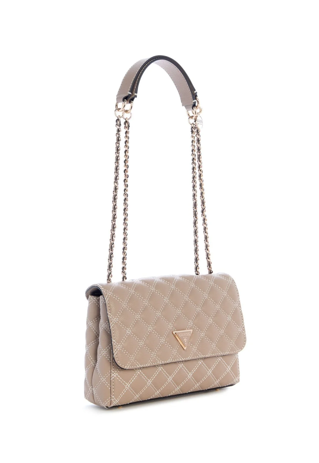 Bolsa Giully Ii 2 Comp Cnvrtble Flap Bege Bege 2