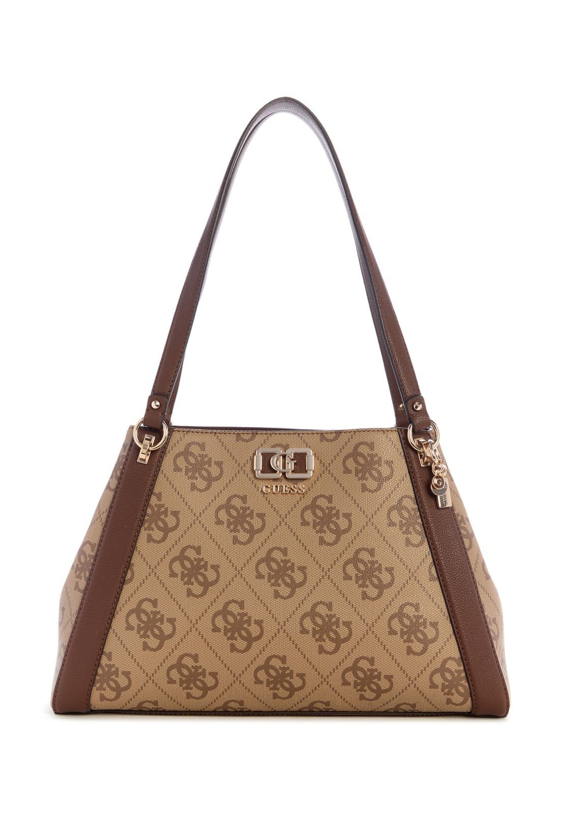 Bolsa Karnilla Logo Gfriend Carryall Caramelo