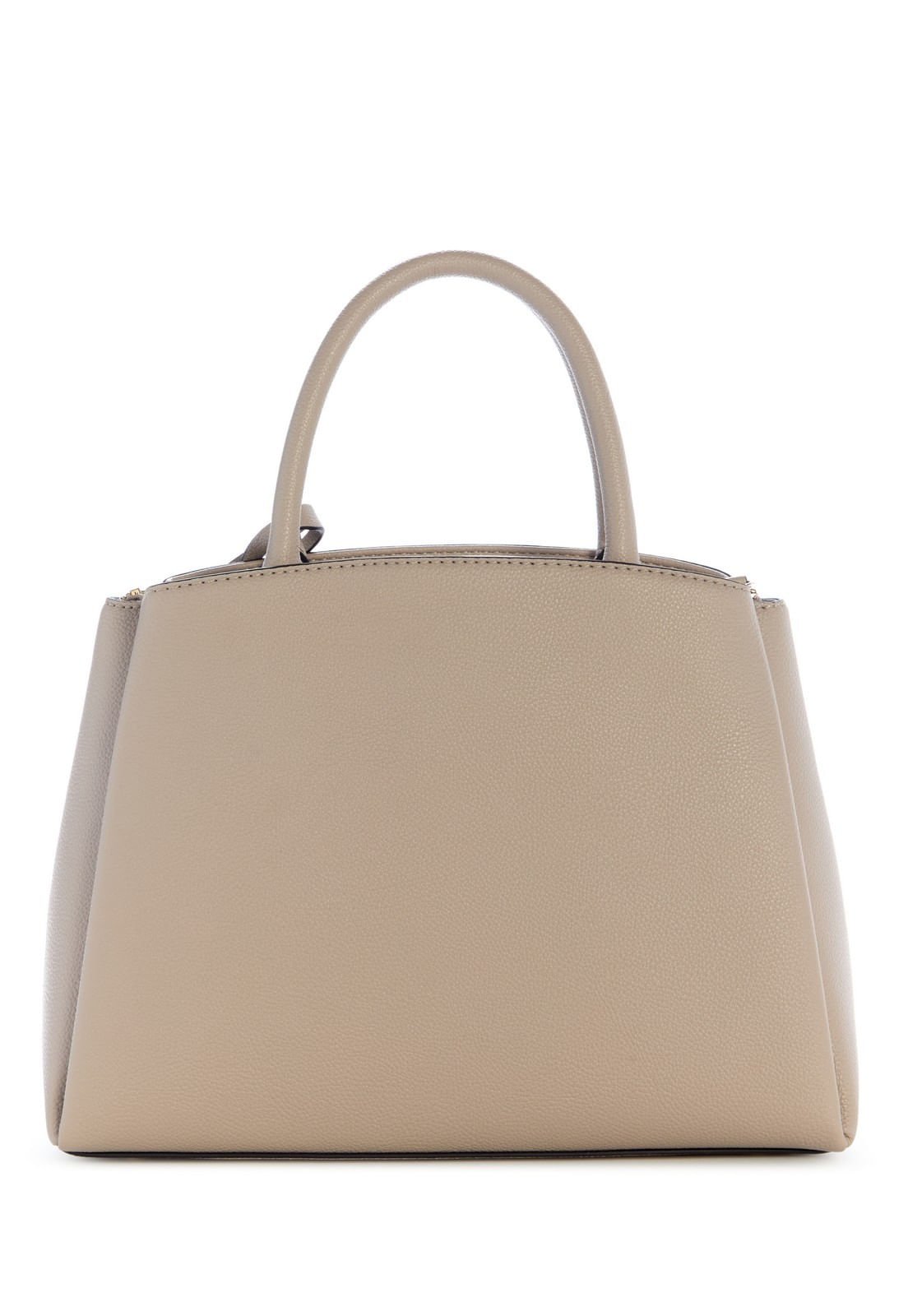 Bolsa Isola 3 Comp Satchel Bege Bege 3