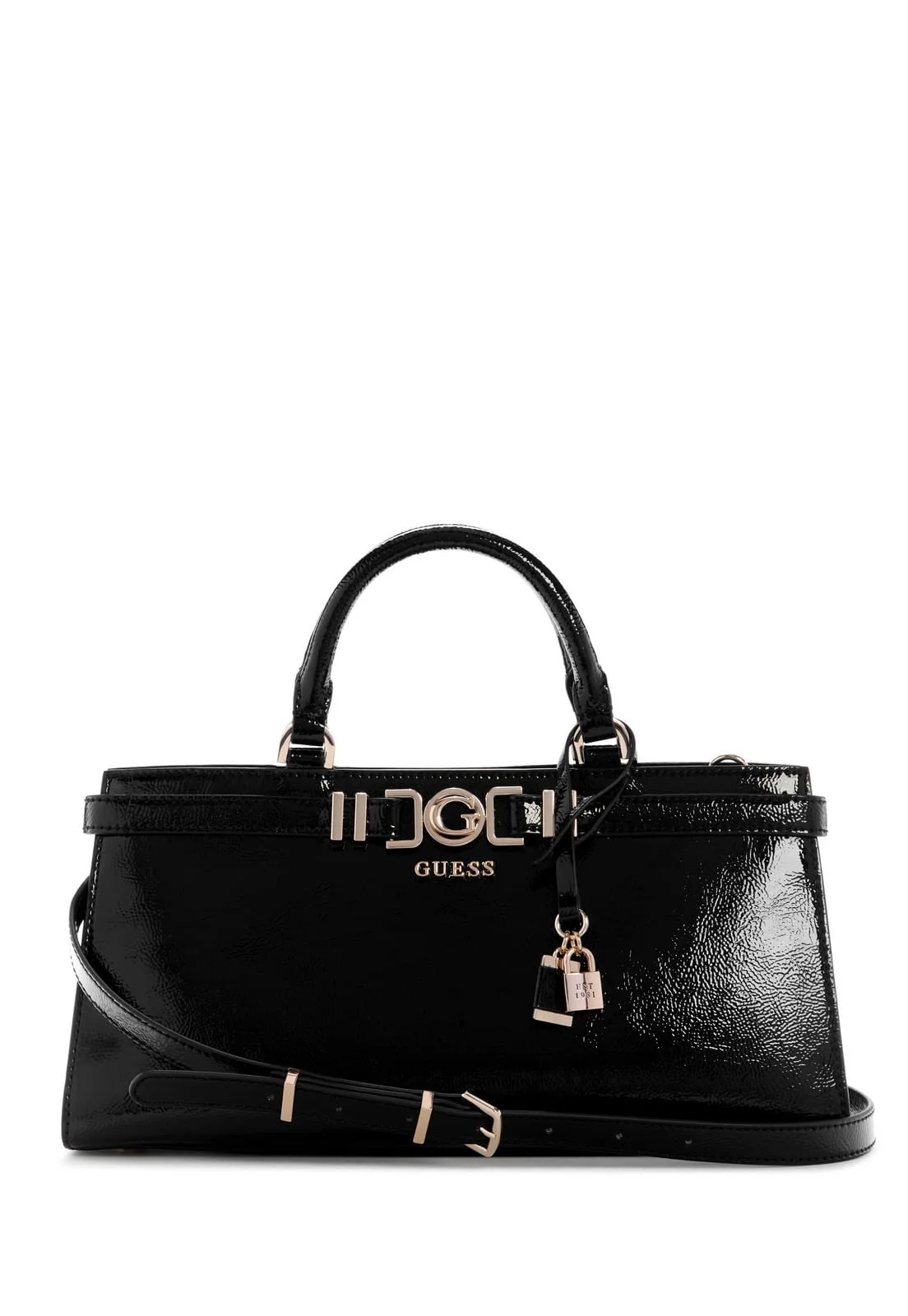 Bolsa Cirene Triple Comp Satchel Preto