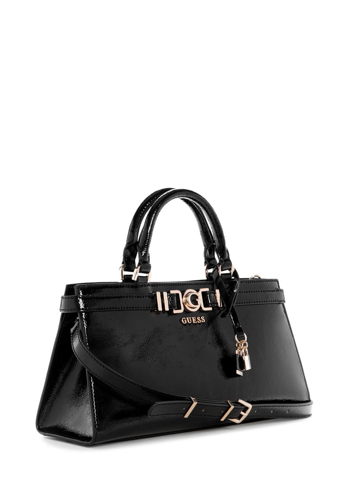 Bolsa Cirene Triple Comp Satchel Preto Preto 2