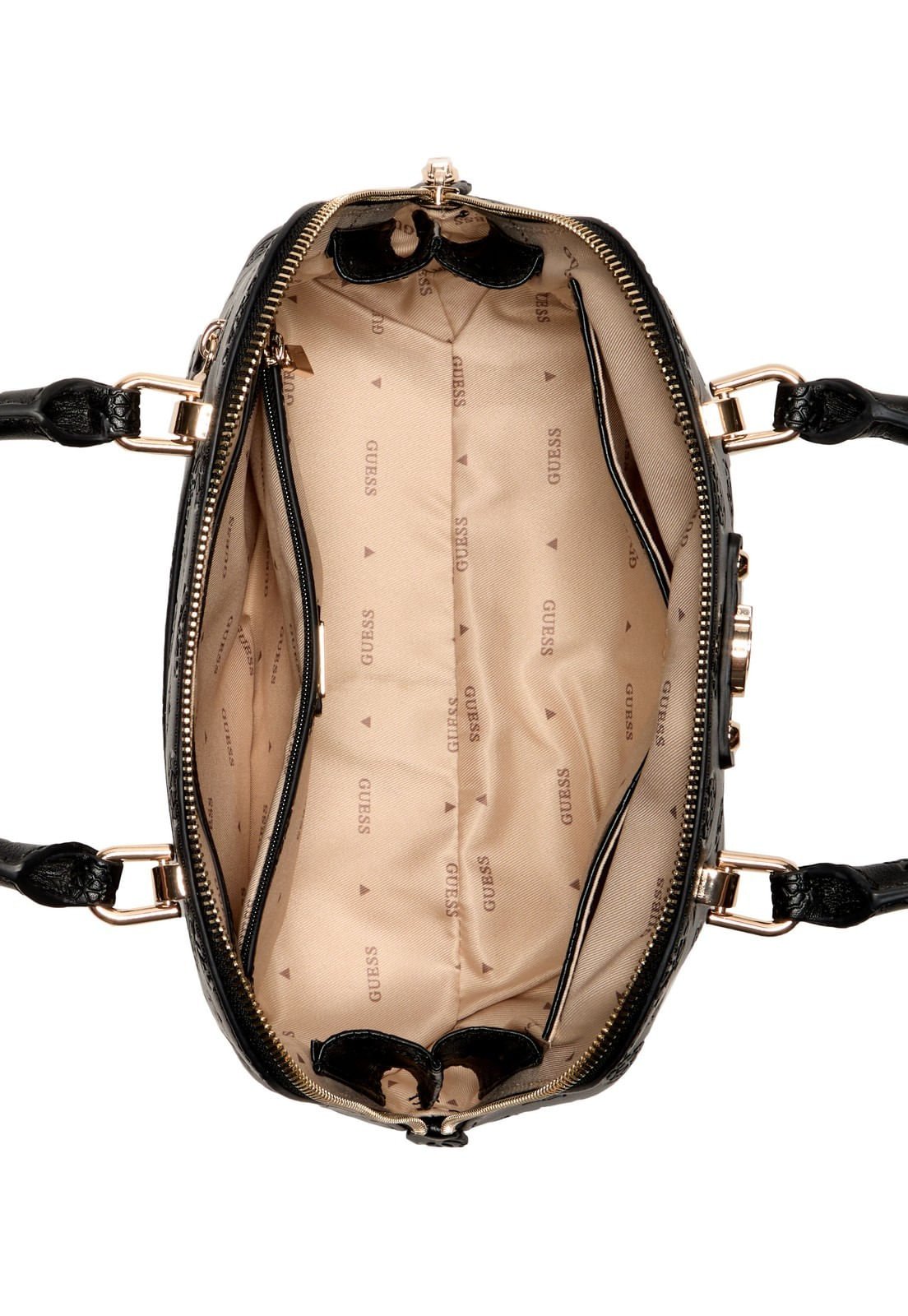 Bolsa Dita Dome Satchel Preto Preto 4