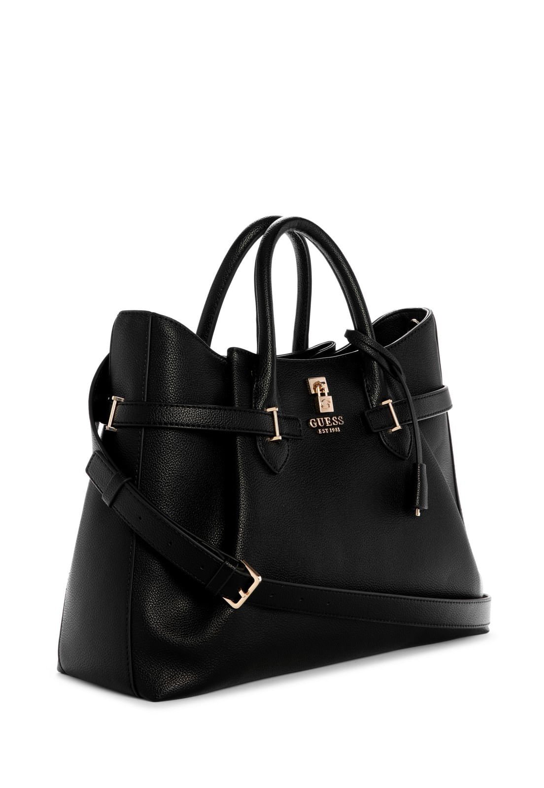 Bolsa Yesba Girlfriend Satchel Preto Preto 2