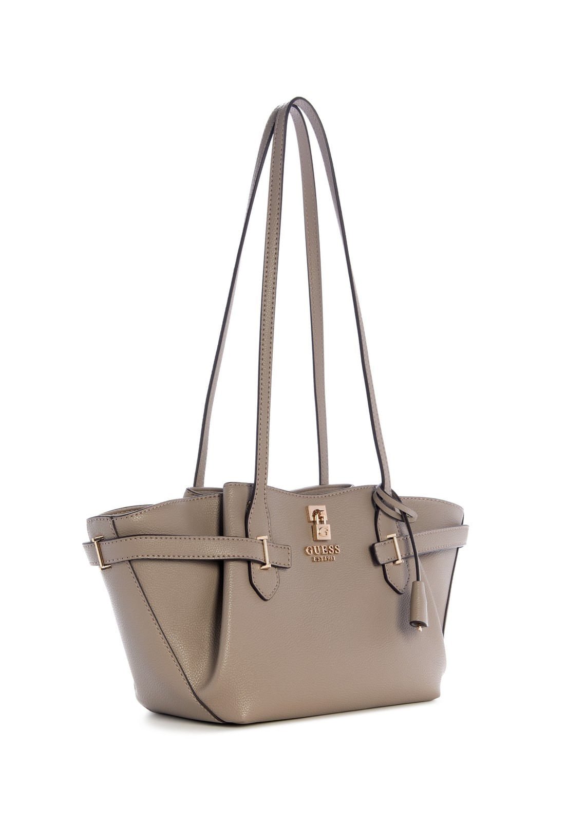 Bolsa Yesba Girlfriend Shoulder Satchel Bege Bege 2