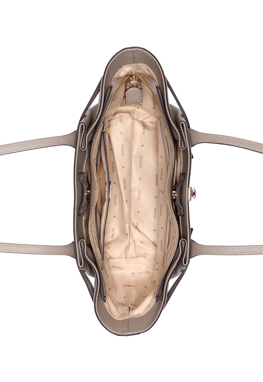 Bolsa Yesba Girlfriend Shoulder Satchel Bege Bege 4