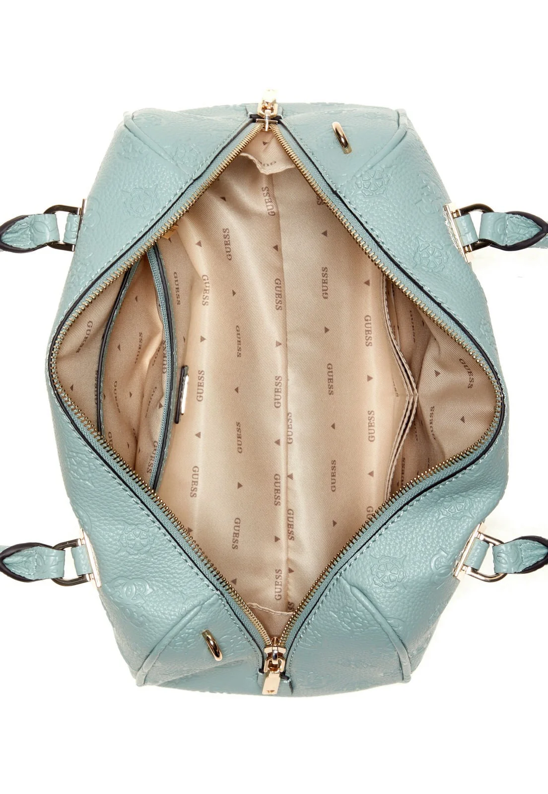 Bolsa Cresidia II Box Satchel Verde Claro Verde 4