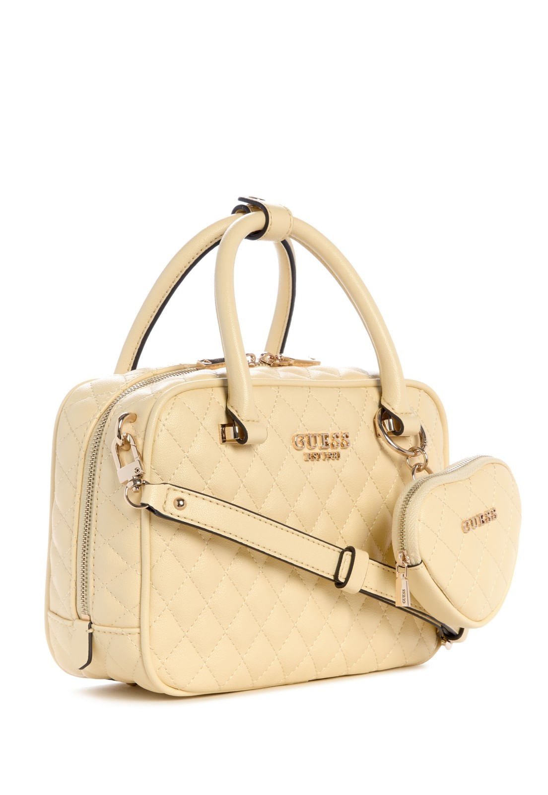 Bolsa Atabey Box Satchel Amarelo Amarelo 2