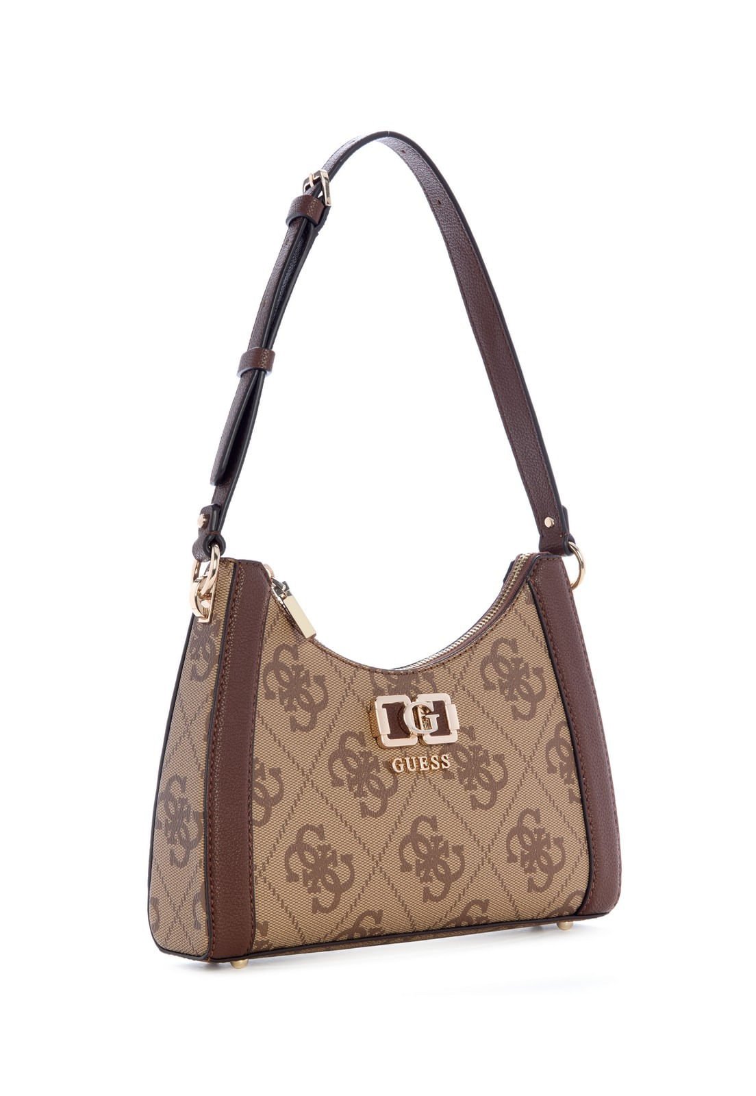 Bolsa Karnilla Logo Shoulder Bag Caramelo Caramelo 2