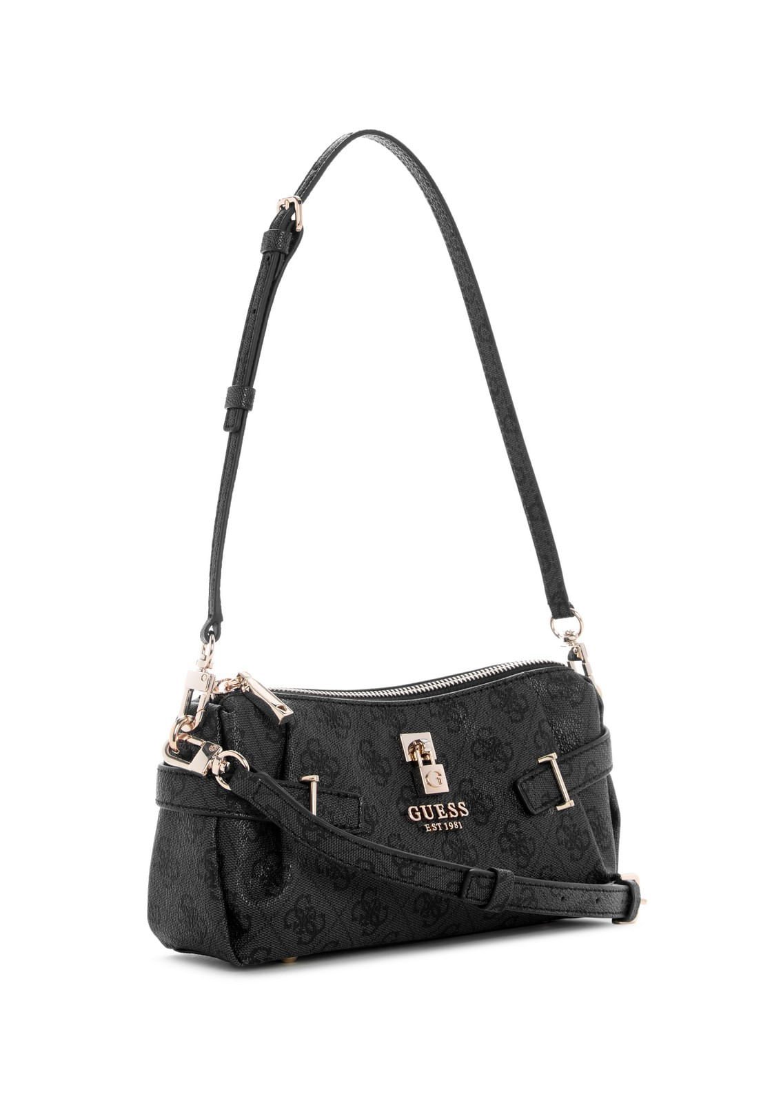 Bolsa Mini Yesba Top Zip Preto Preto 2