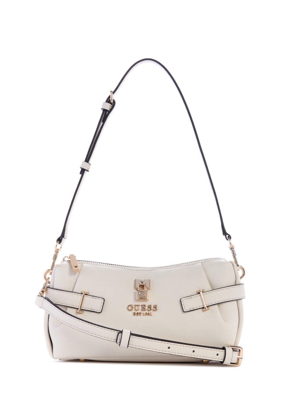 Bolsa Mini Yesba Top Zip Off White