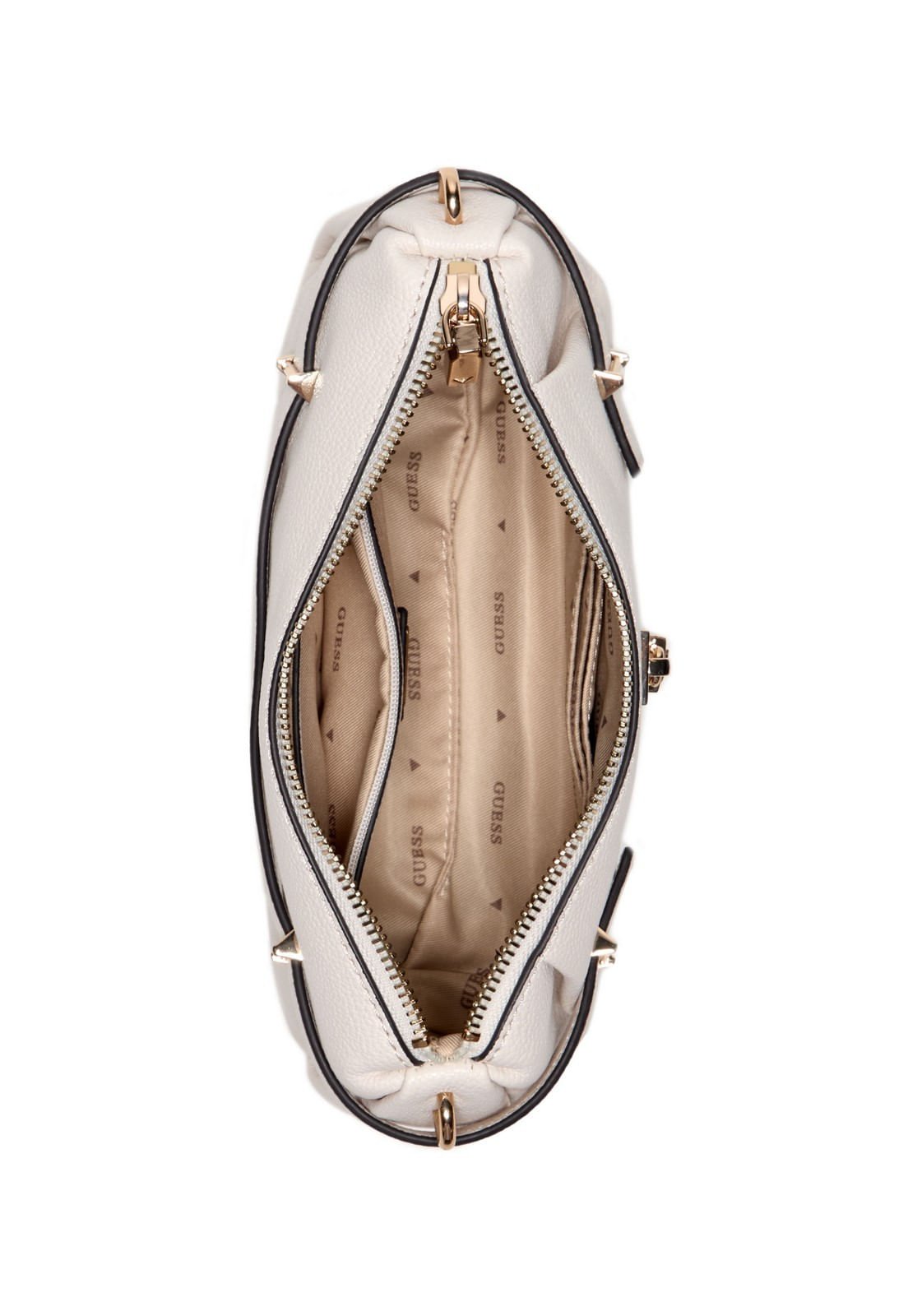 Bolsa Mini Yesba Top Zip Off White Off White 4