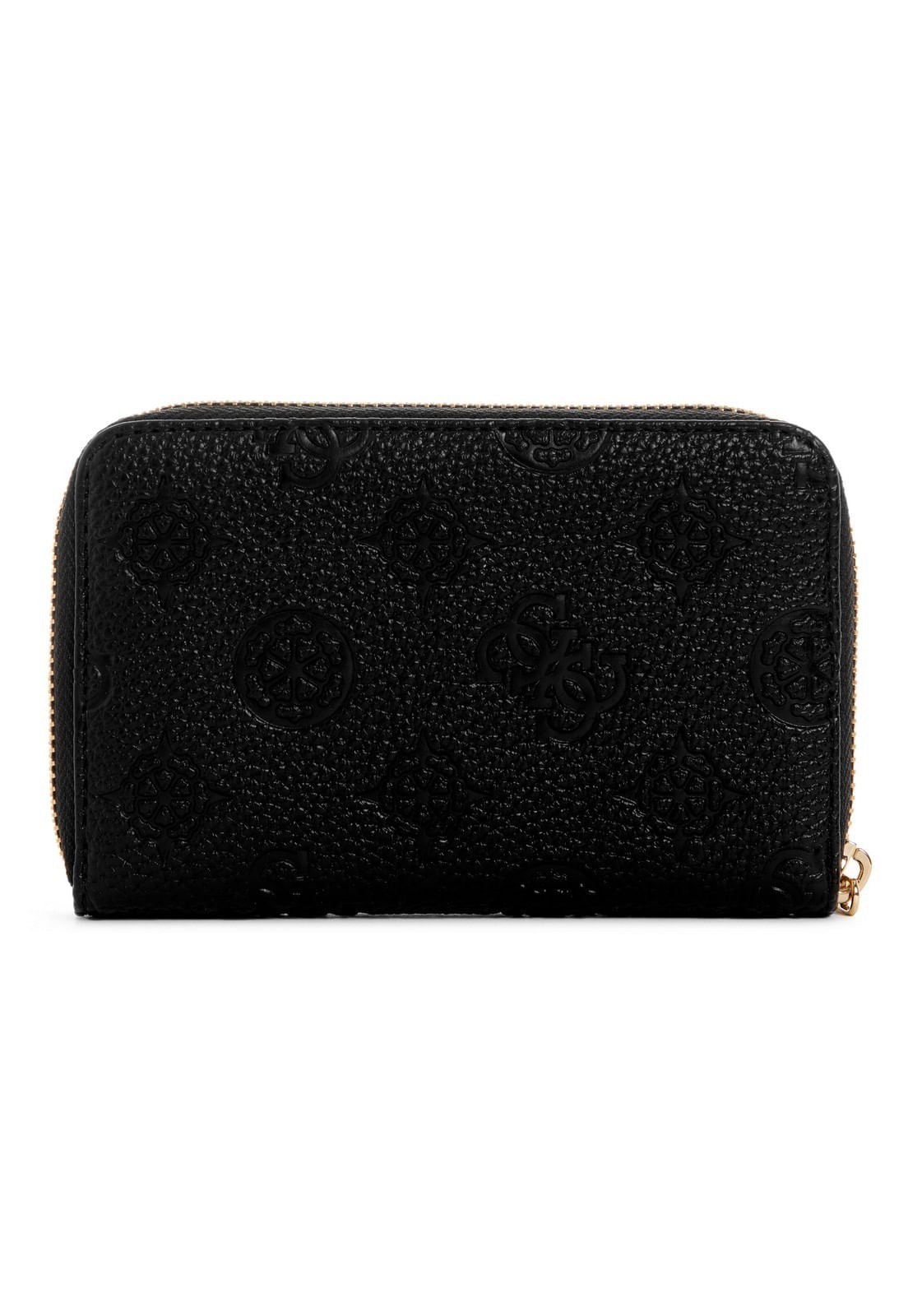 Carteira Cresidia Ii Slg Med Zip Around Preto Preto 2