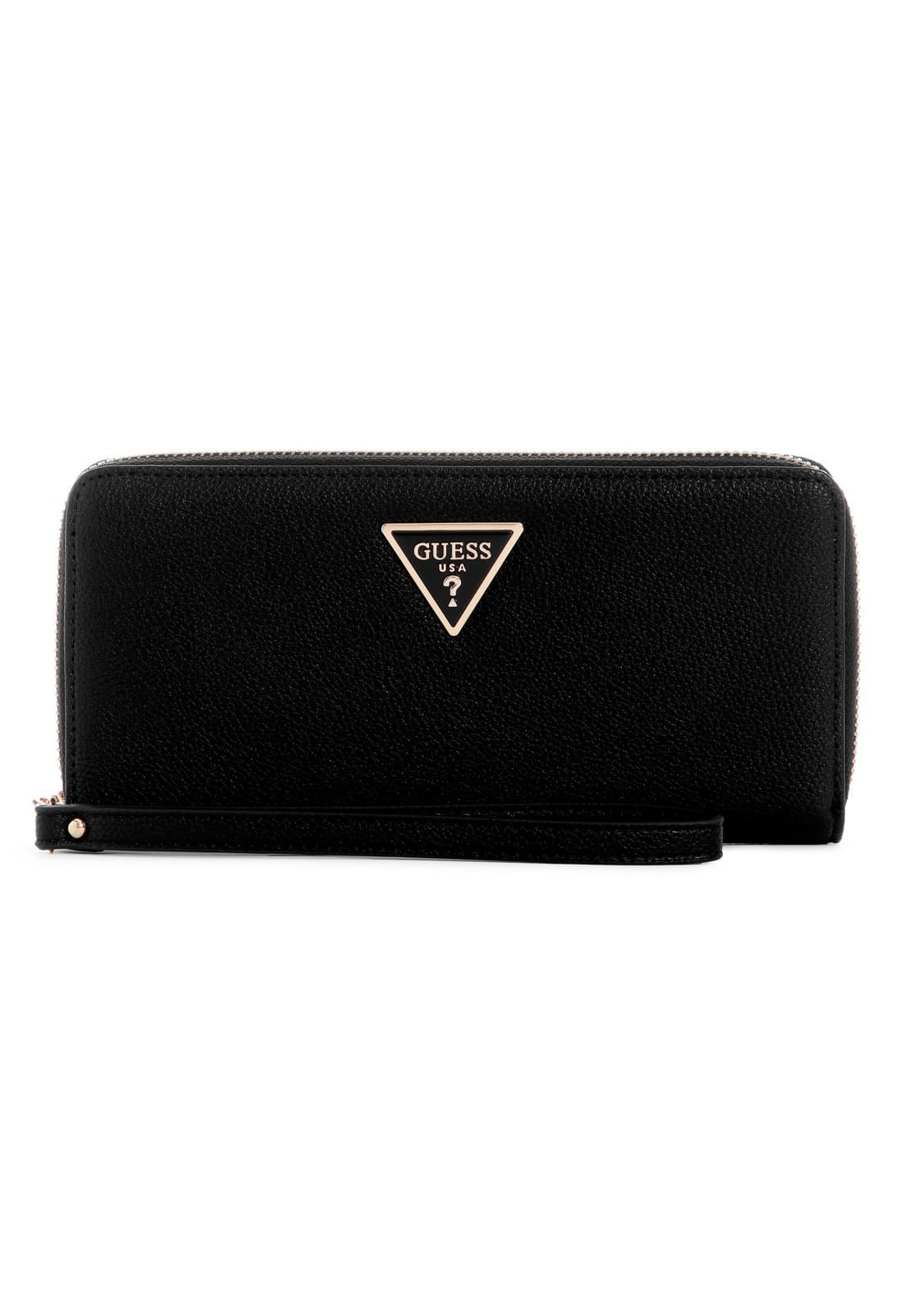 Carteira Carteira Laurel II Slg Large Zip Around Preto