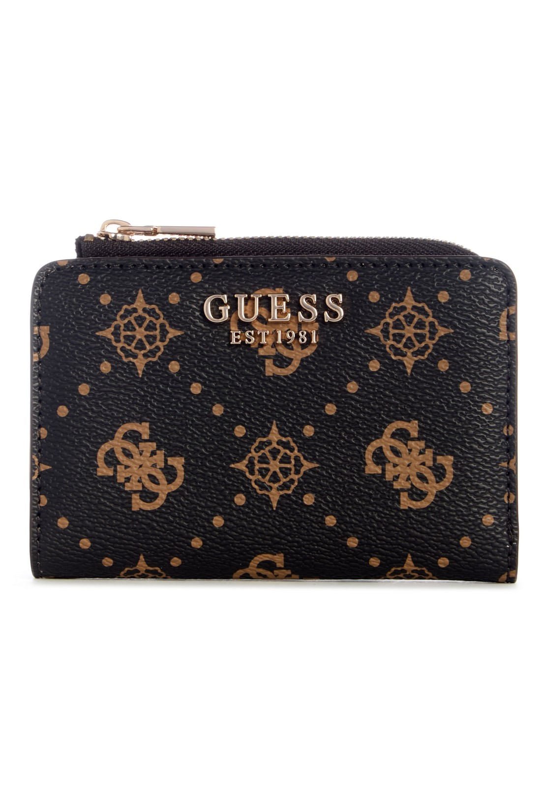 Carteira Carrie Logo Card Case Marrom