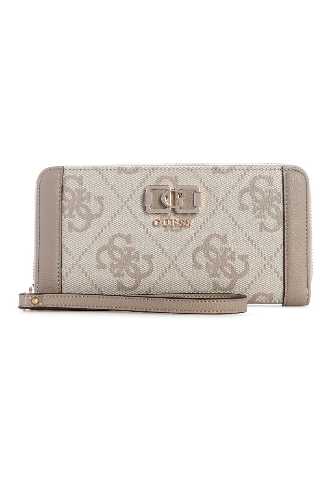 Carteira Karnilla Logo Slg Lrg Zip Arnd Nude