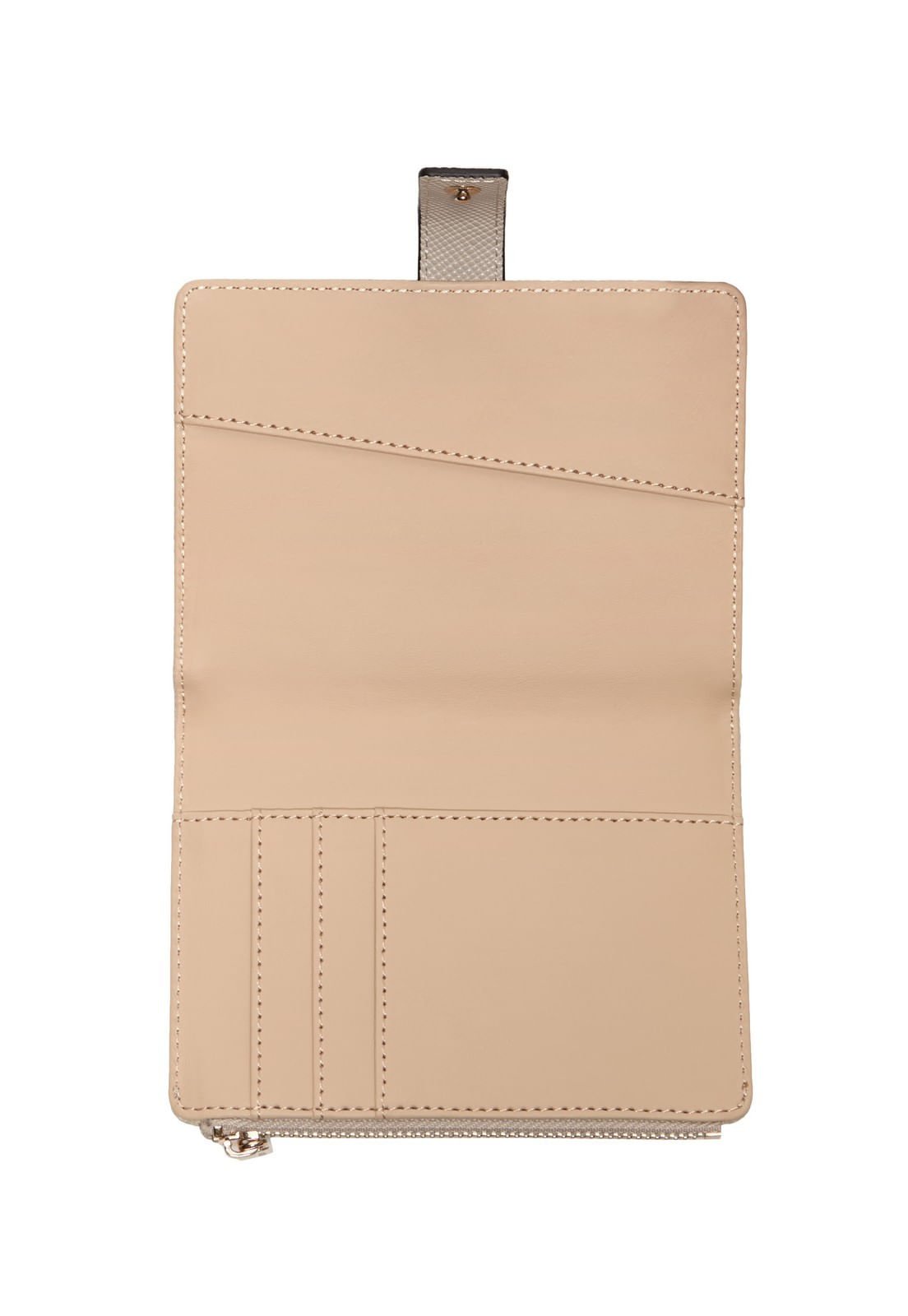 Carteira Laurel Ii Slg Passport Case Cinza Bege 3