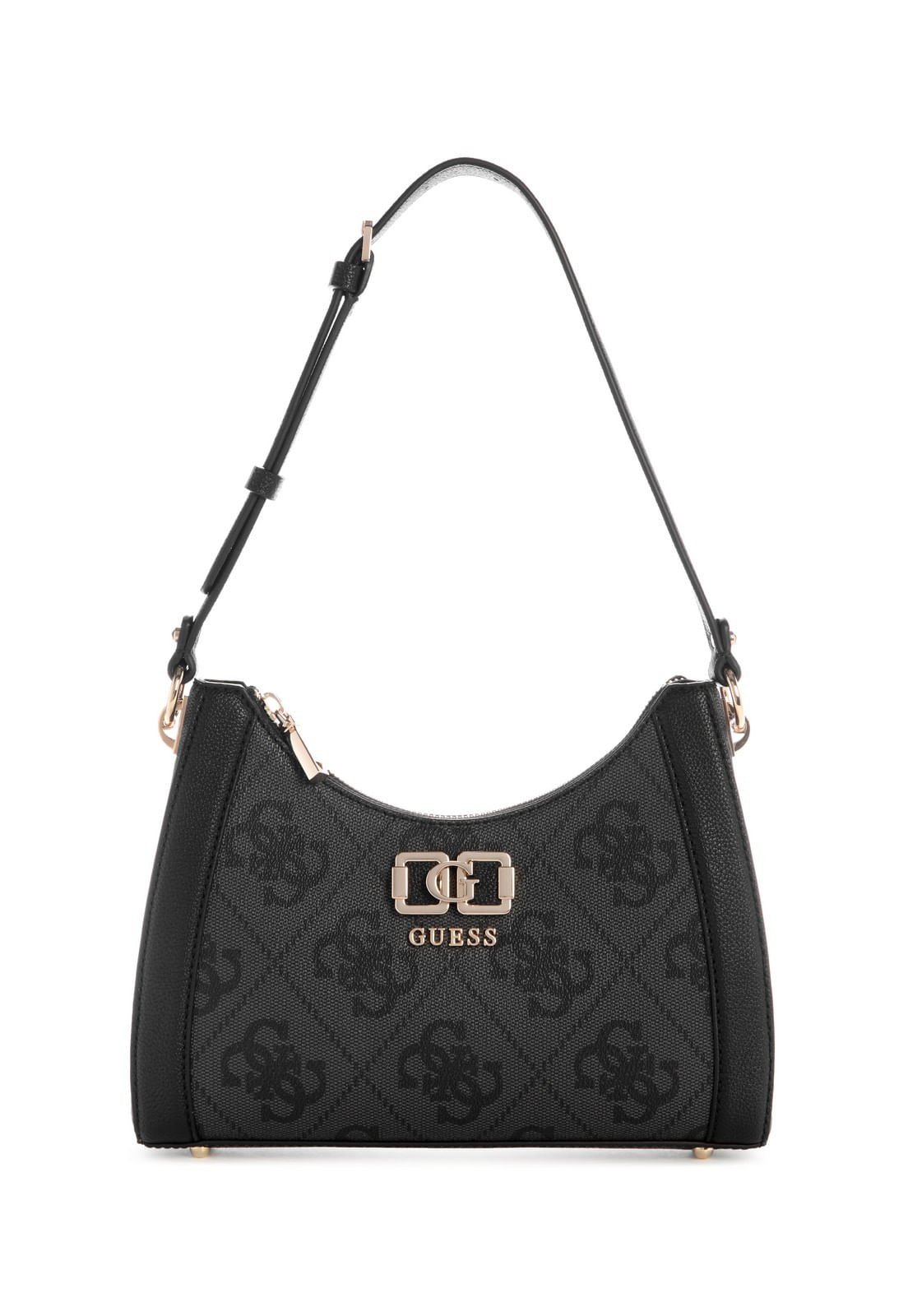 Bolsa Karnilla Logo Shoulder Bag Preto