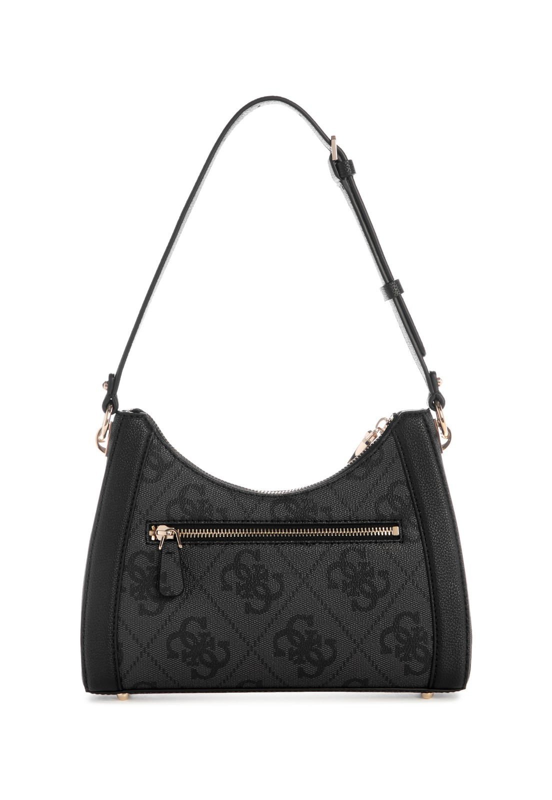 Bolsa Karnilla Logo Shoulder Bag Preto Preto 3