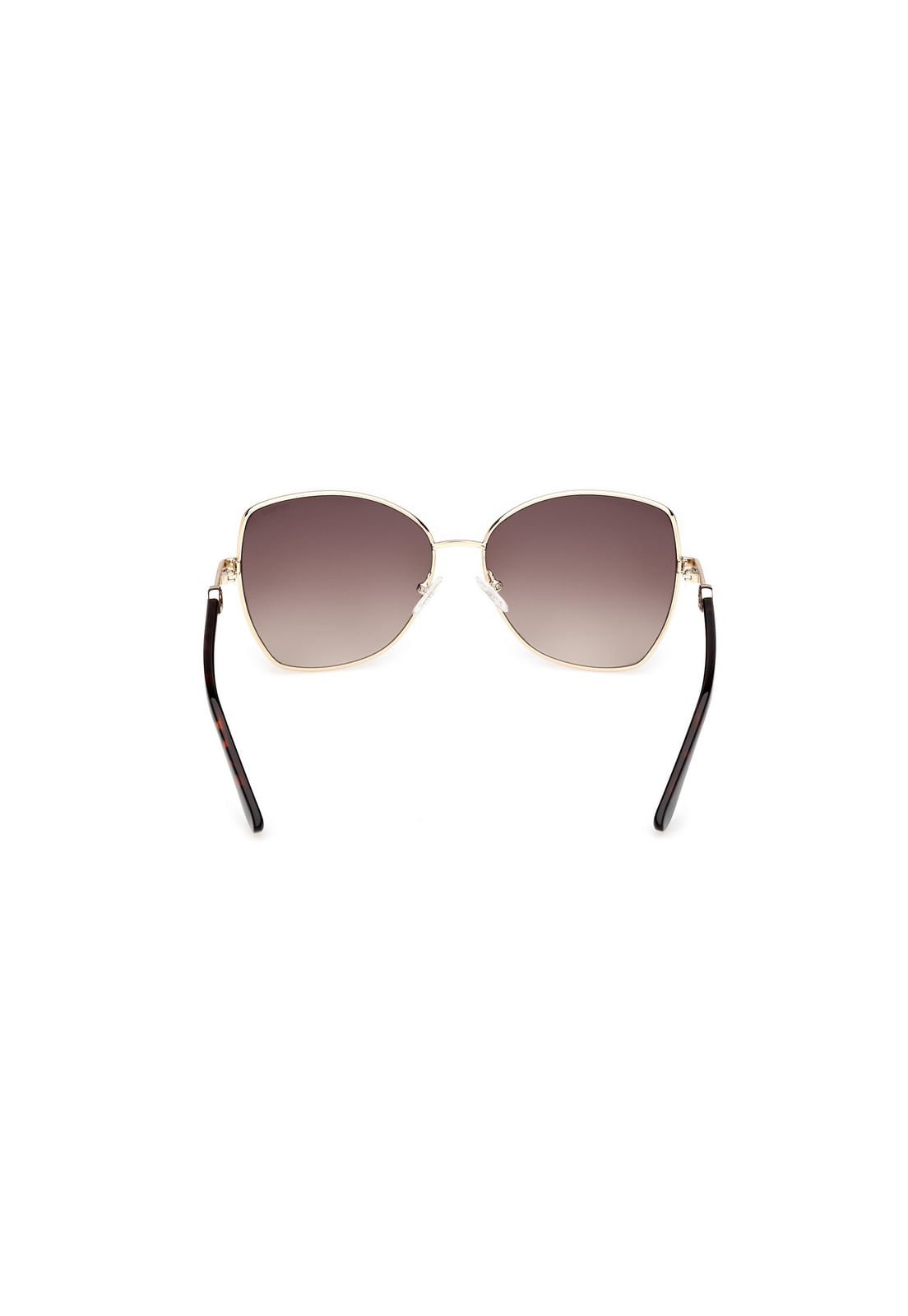 Óculos de Sol Borboleta Metal Dourado Dourado 4