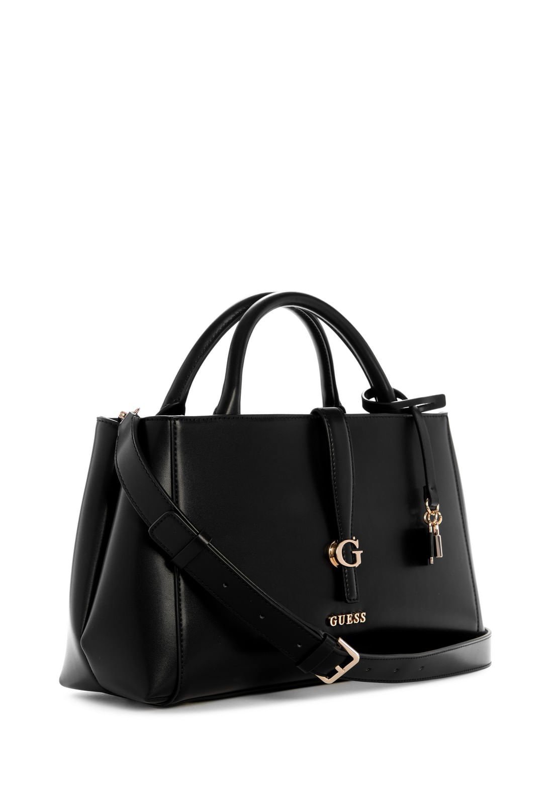 Bolsa Carrie Girlfriend Satchel Preto Preto 2