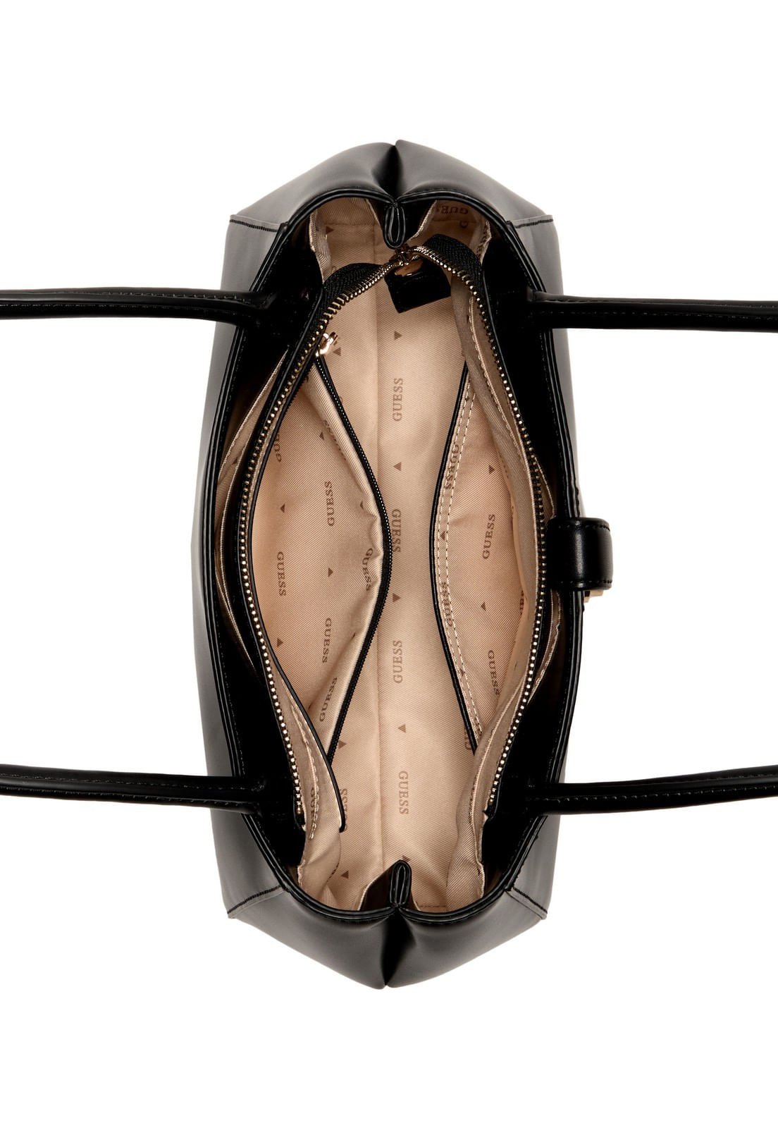 Bolsa Carrie Girlfriend Satchel Preto Preto 4