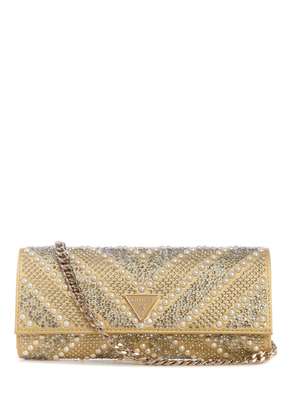 Bolsa Elsie Clutch Dourado