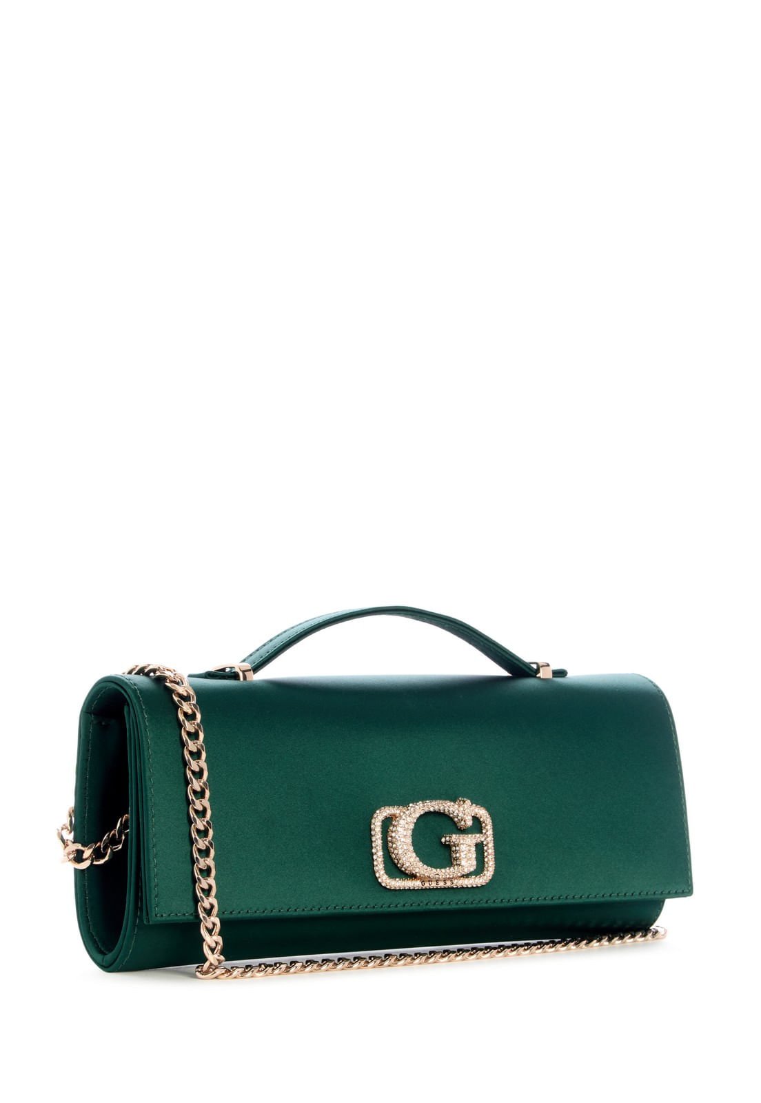 Bolsa Zalina Top Handle Clutch Verde Verde 2