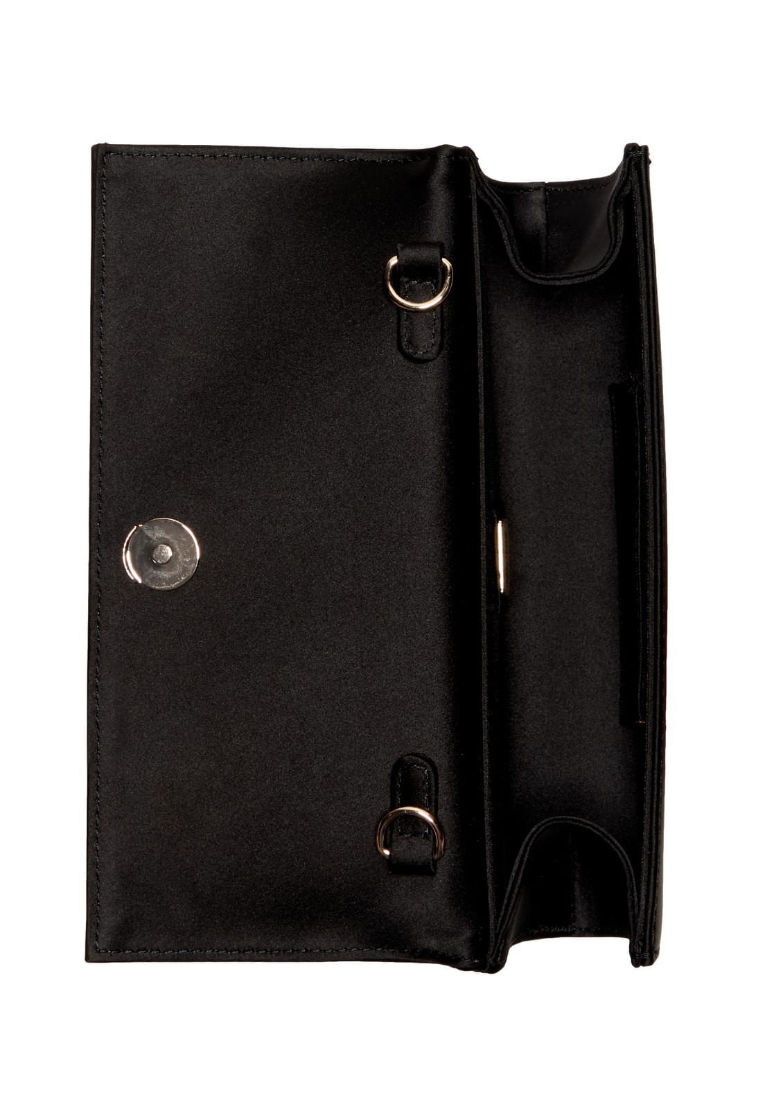 Bolsa Elsie Clutch Preto Preto 4