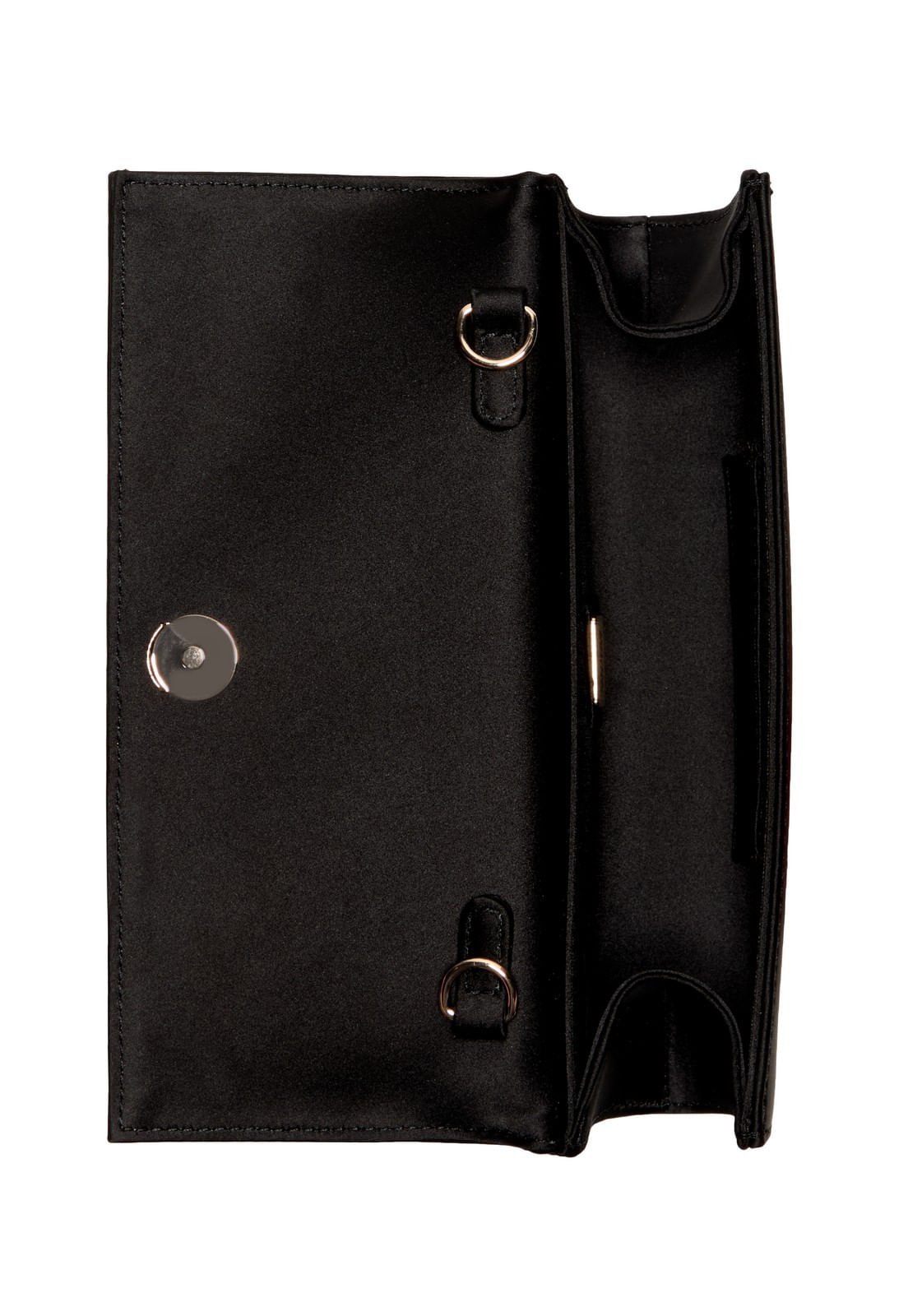 Bolsa Elsie Clutch Preto Preto 4
