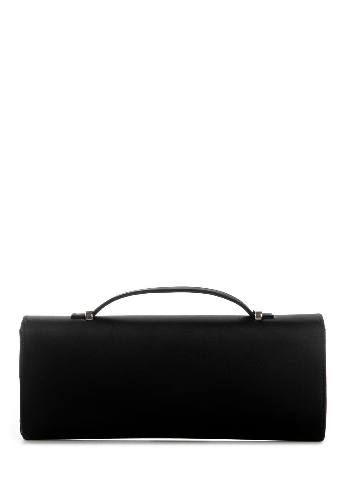 Bolsa   Zalina Top Handle Clutch Preto Preto 3