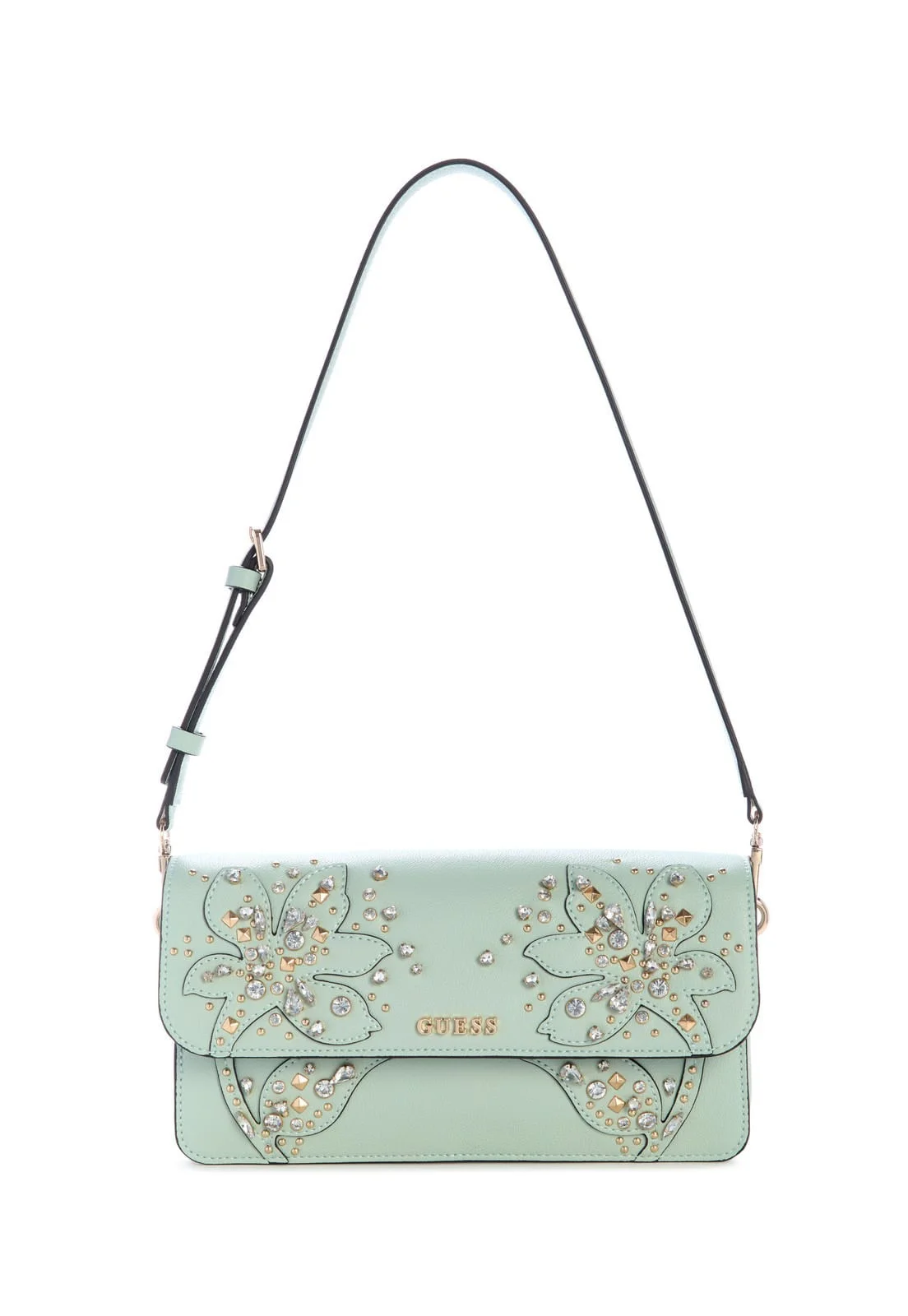 Bolsa Sadie Flap Shoulder Bag Verde Claro