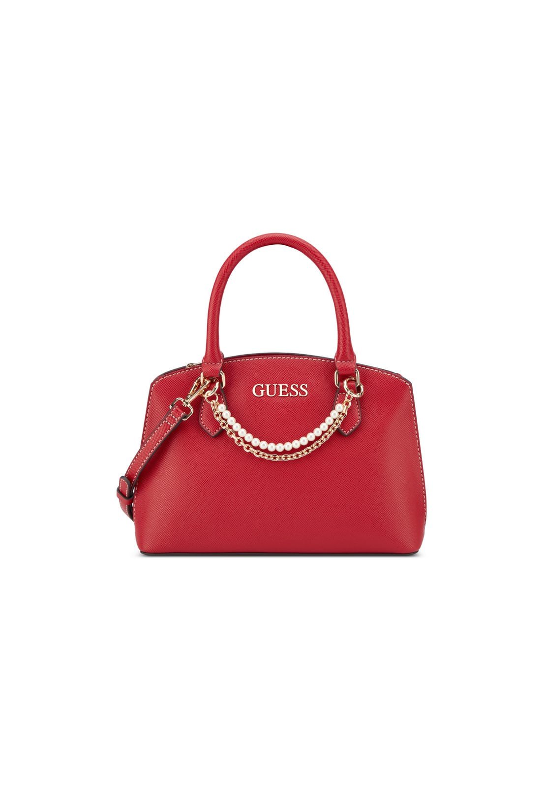 Bolsa Jeanine Satchel Vermelho