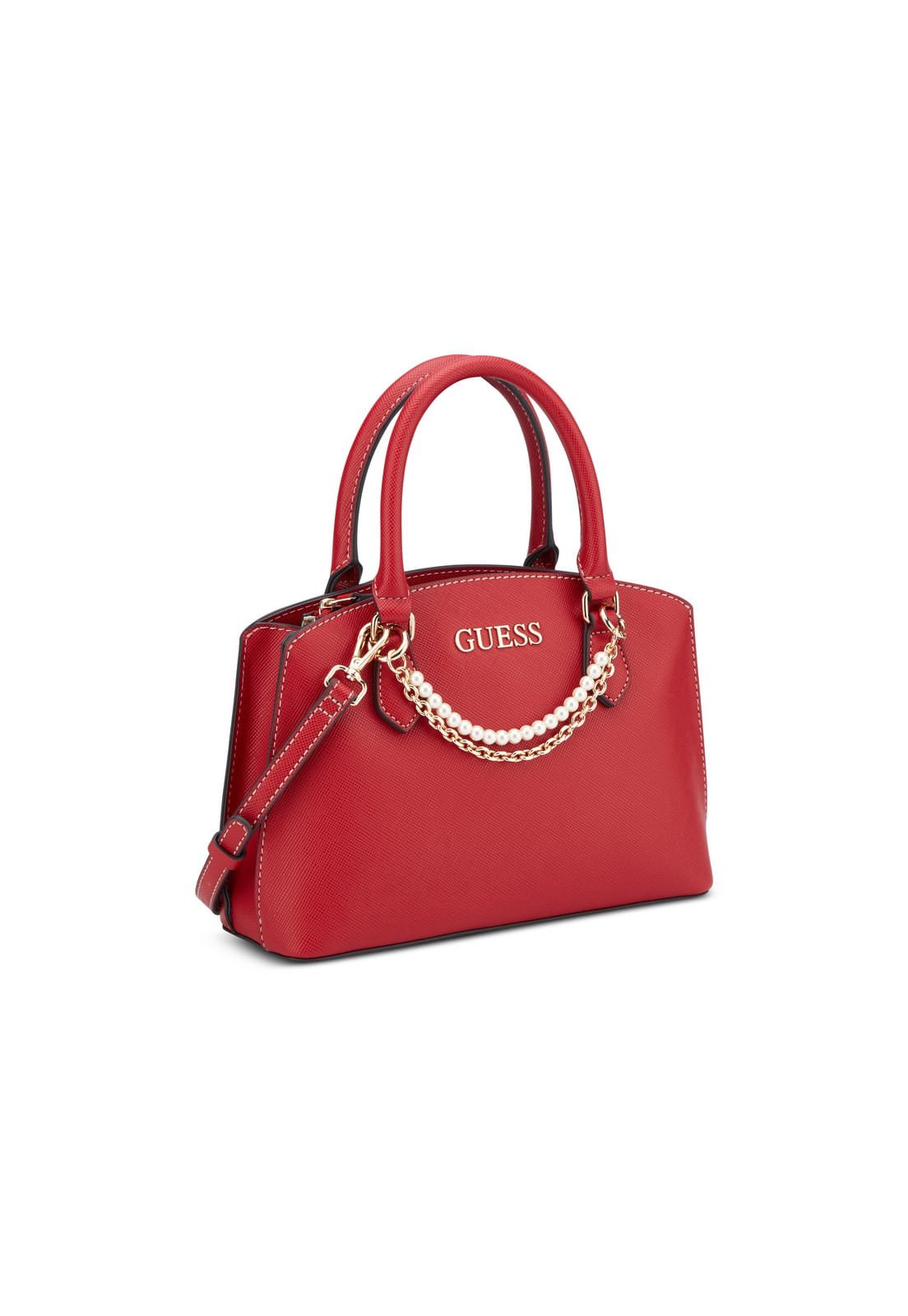 Bolsa Jeanine Satchel Vermelho Vermelho 2