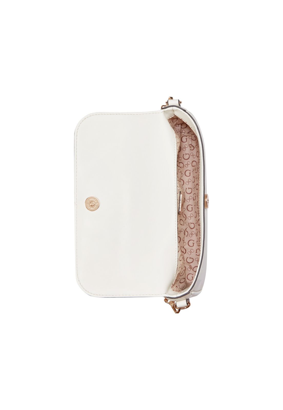 Bolsa Daisee Flap Crossbody Branco Branco 4