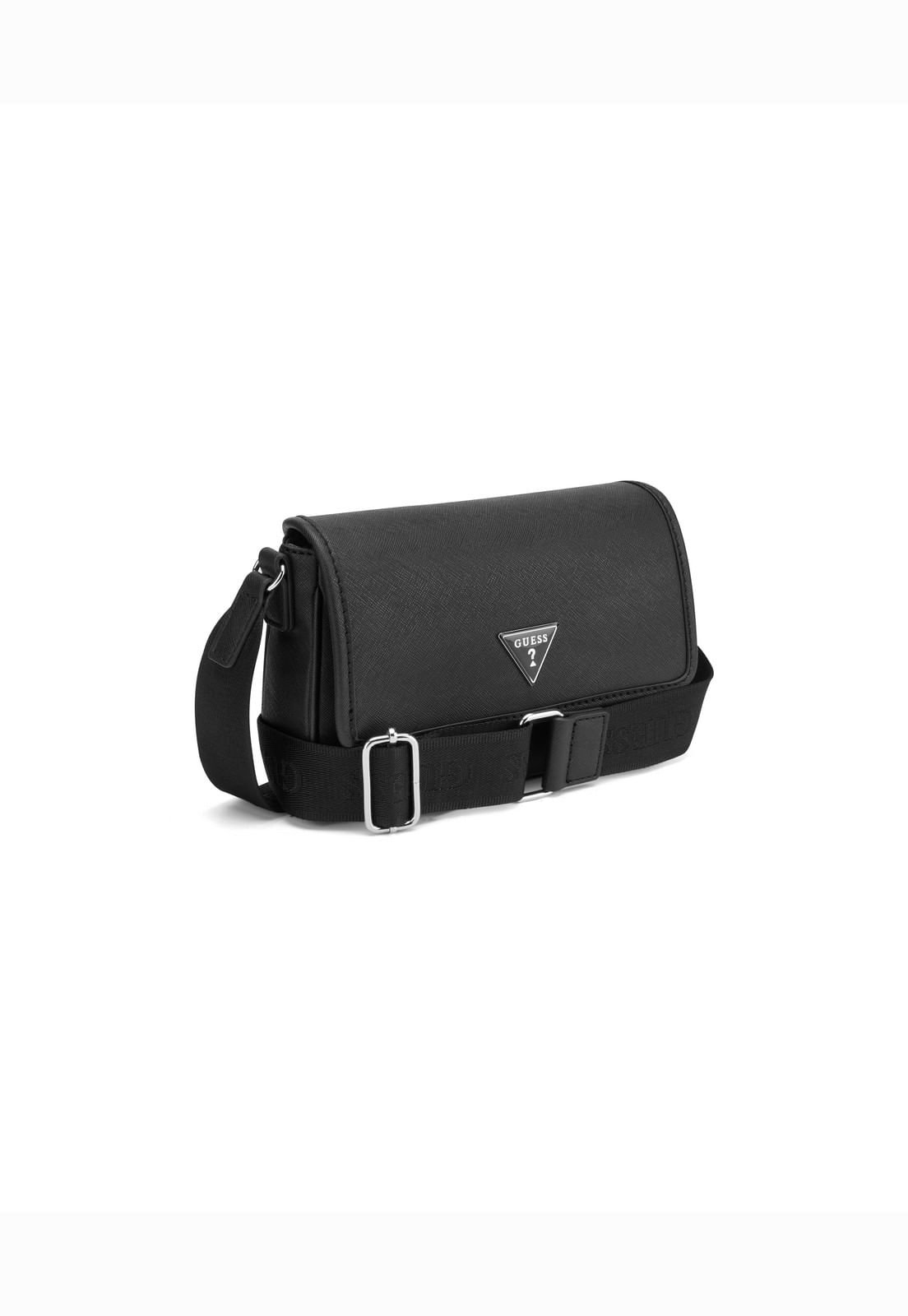 Bolsa Mini Viviette Crossbody Flap Preto Preto 2