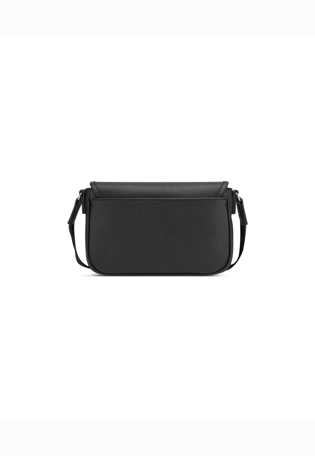 Bolsa Mini Viviette Crossbody Flap Preto Preto 3