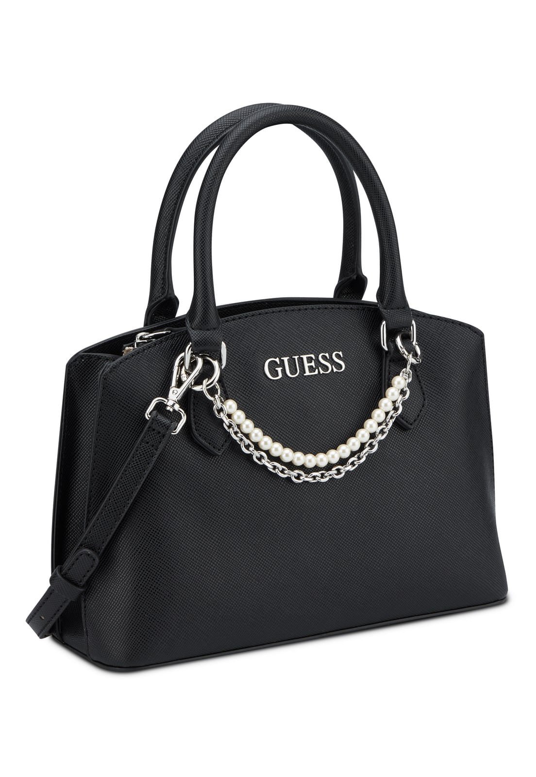 Bolsa Jeanine Satchel Preto Preto 2