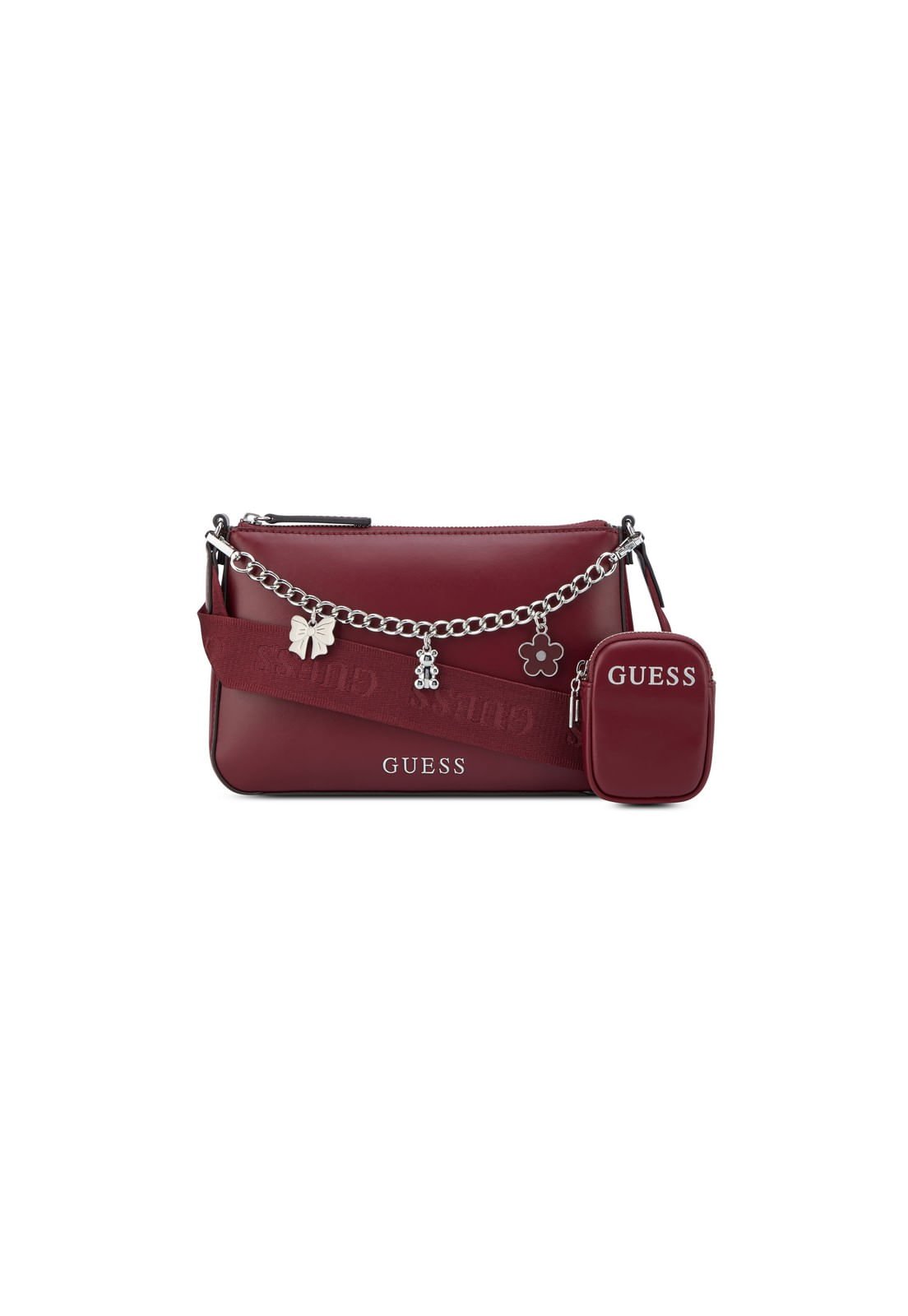 Bolsa Mini Fiora Top Zip Vinho