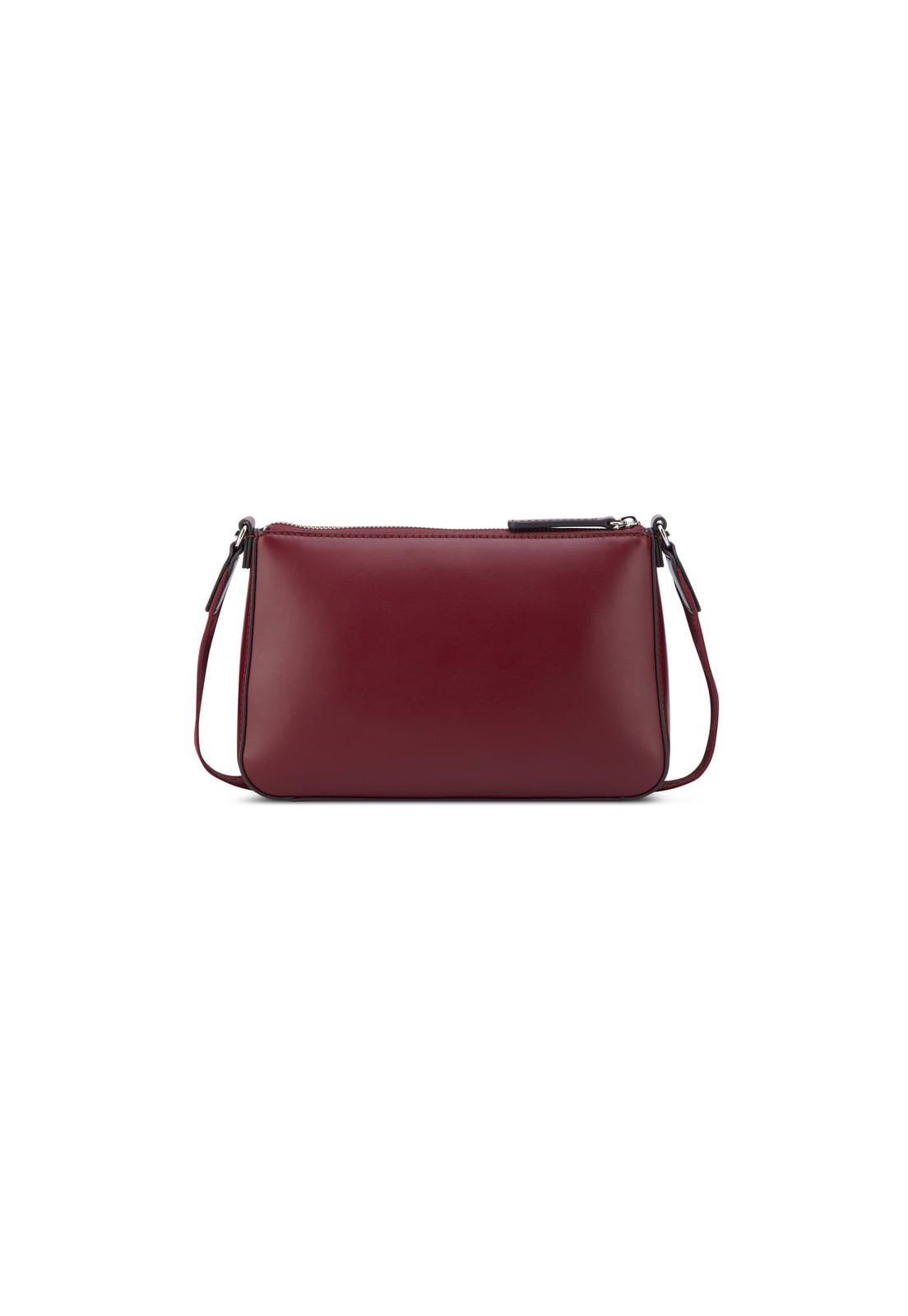 Bolsa Mini Fiora Top Zip Vinho Vinho 3
