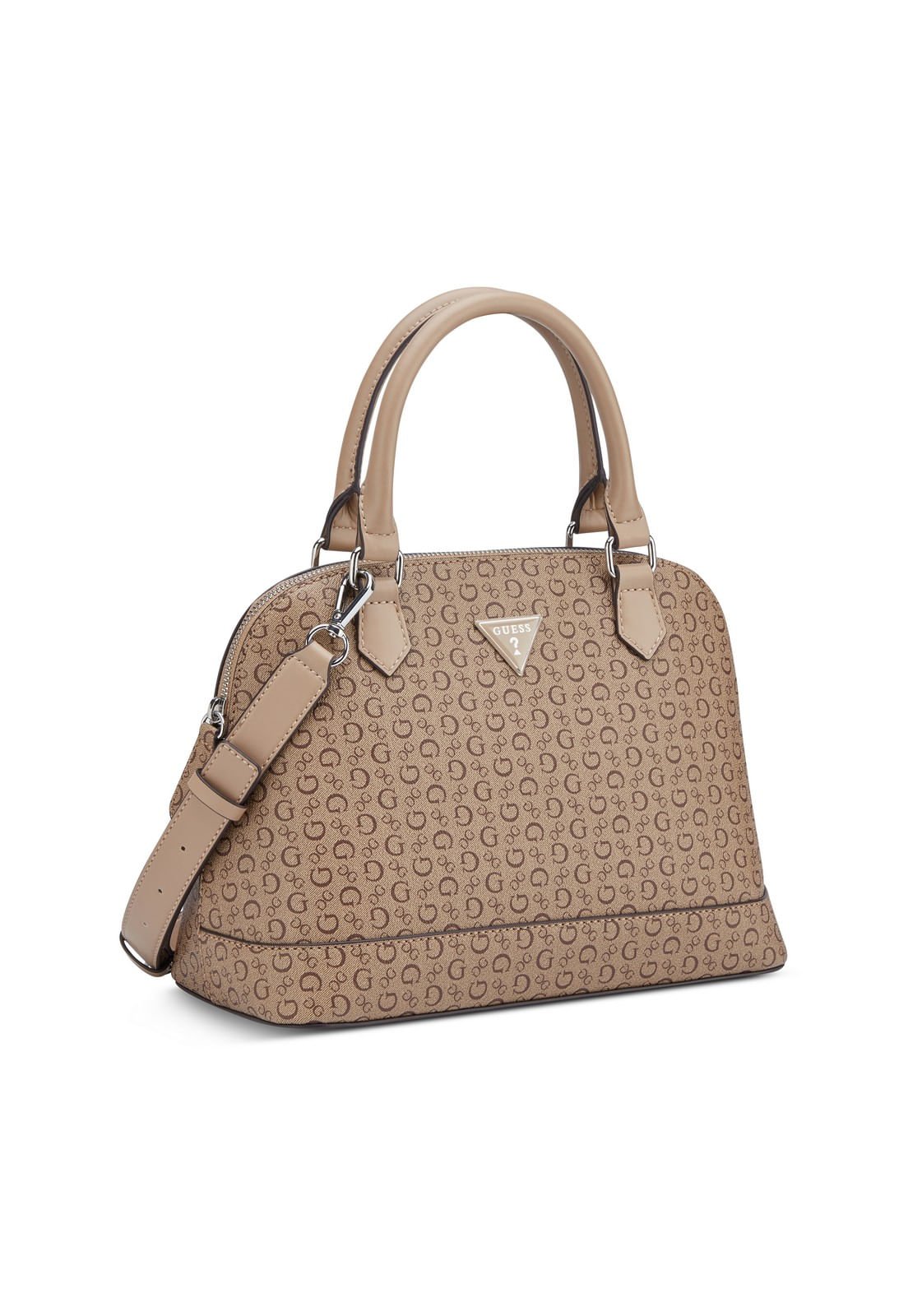 Bolsa Jenai Dome Satchel Caramelo Bege 2